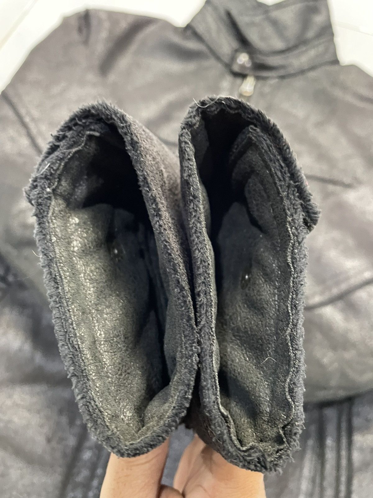 Issey Miyake Issey Miyake Tete Homme Suede Faux Fur Jacket Size US L / EU 52-54 / 3 - 6 Thumbnail