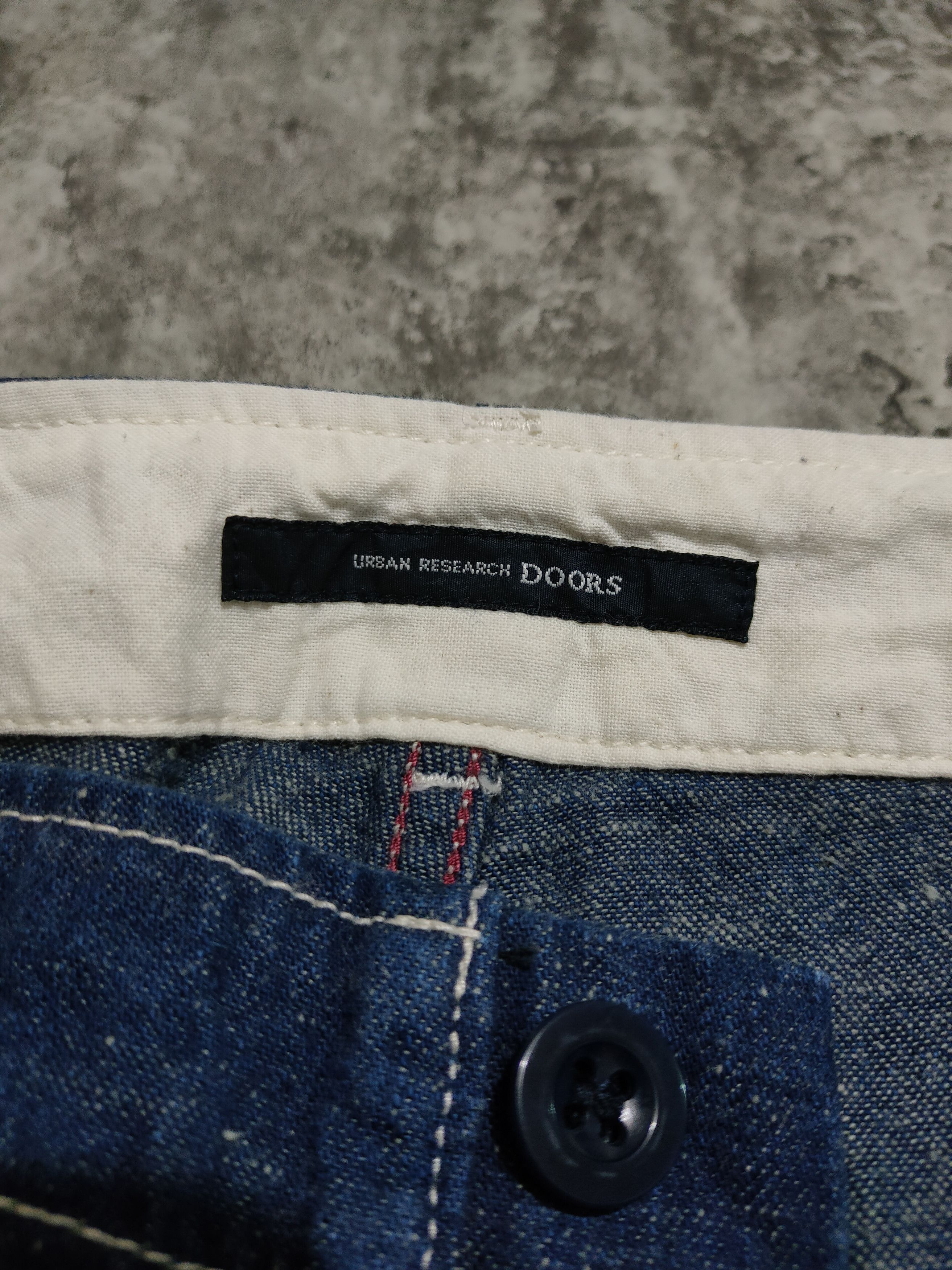 Japanese Brand × URBAN RESEARCH DOORS Urban Research Doors Carpenter Denim Pans Size US 33 - 10 Thumbnail