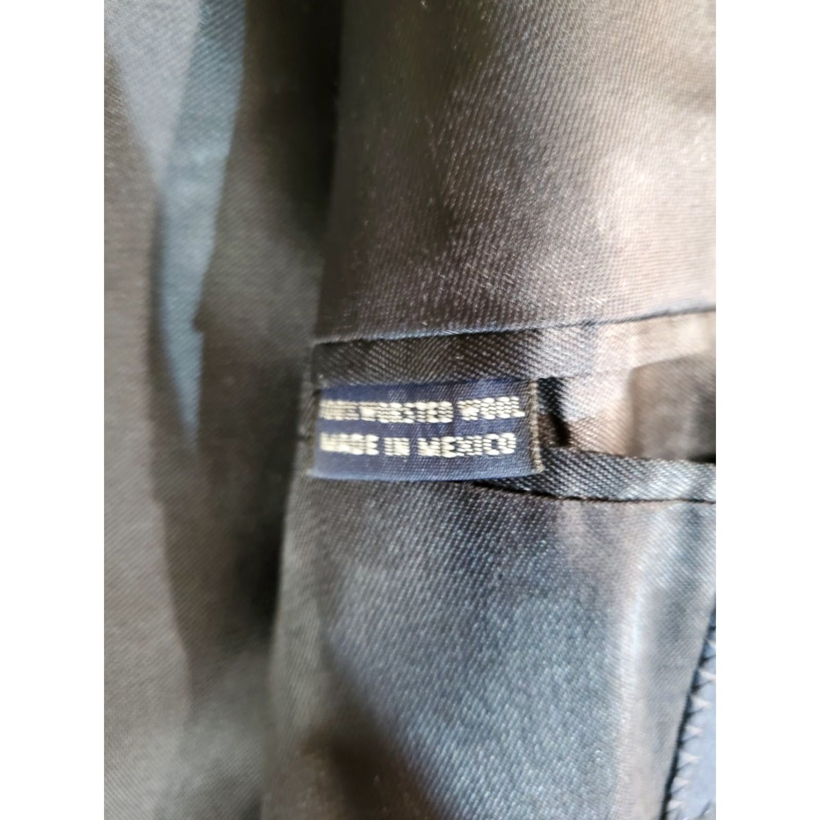 Brooks Brothers Brooks Brothers Suit Jacket 40R Blue Mens Single-Breasted 3 Button Stretch Wool Lycra Regular Coat Blazer Dynamic Size 40R - 4 Thumbnail
