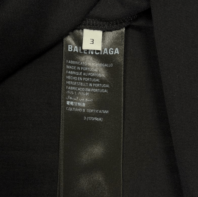 Balenciaga Balenciaga logo print crew neck short-sleeve T-shirt Size US L / EU 52-54 / 3 - 7 Thumbnail