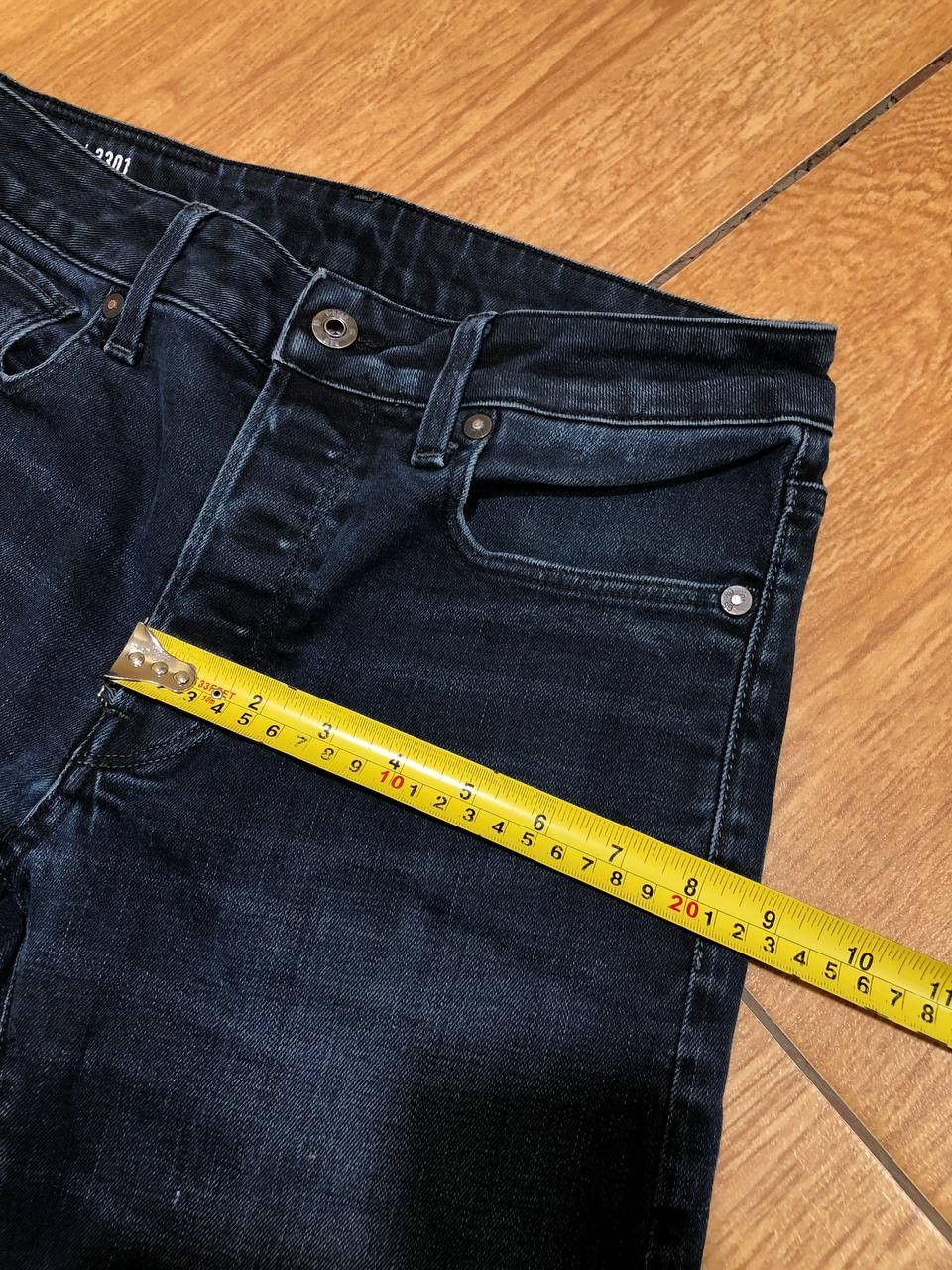 G-Star Vintage G-Star Raw 3301 Slim Denim Jeans Size US 30 / EU 46 - 13 Thumbnail