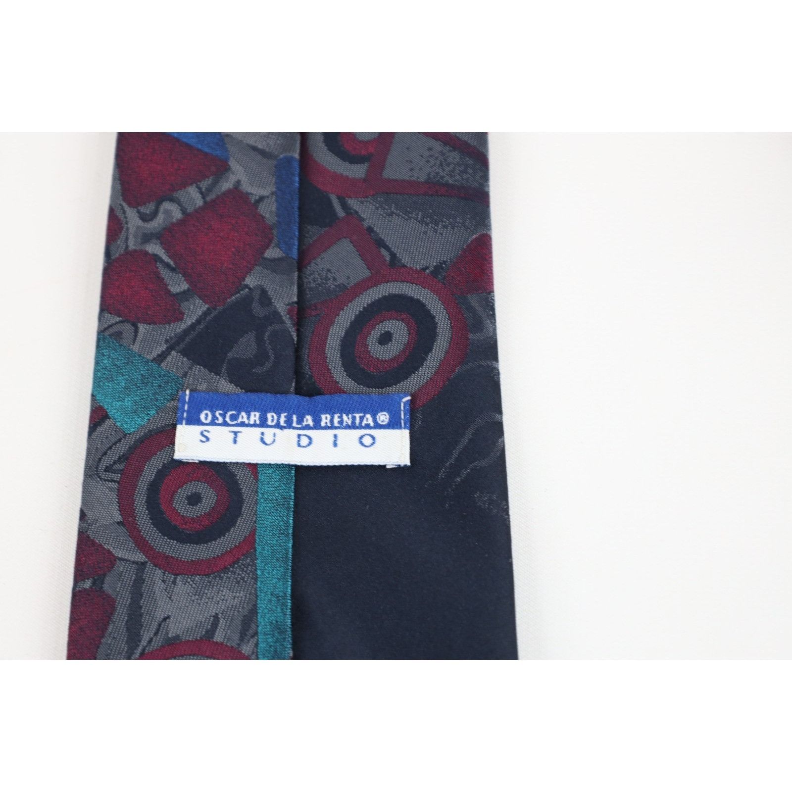 Vintage Vintage 80s 90s Streetwear Abstract Cubist Art Neck Tie Size ONE SIZE - 5 Thumbnail