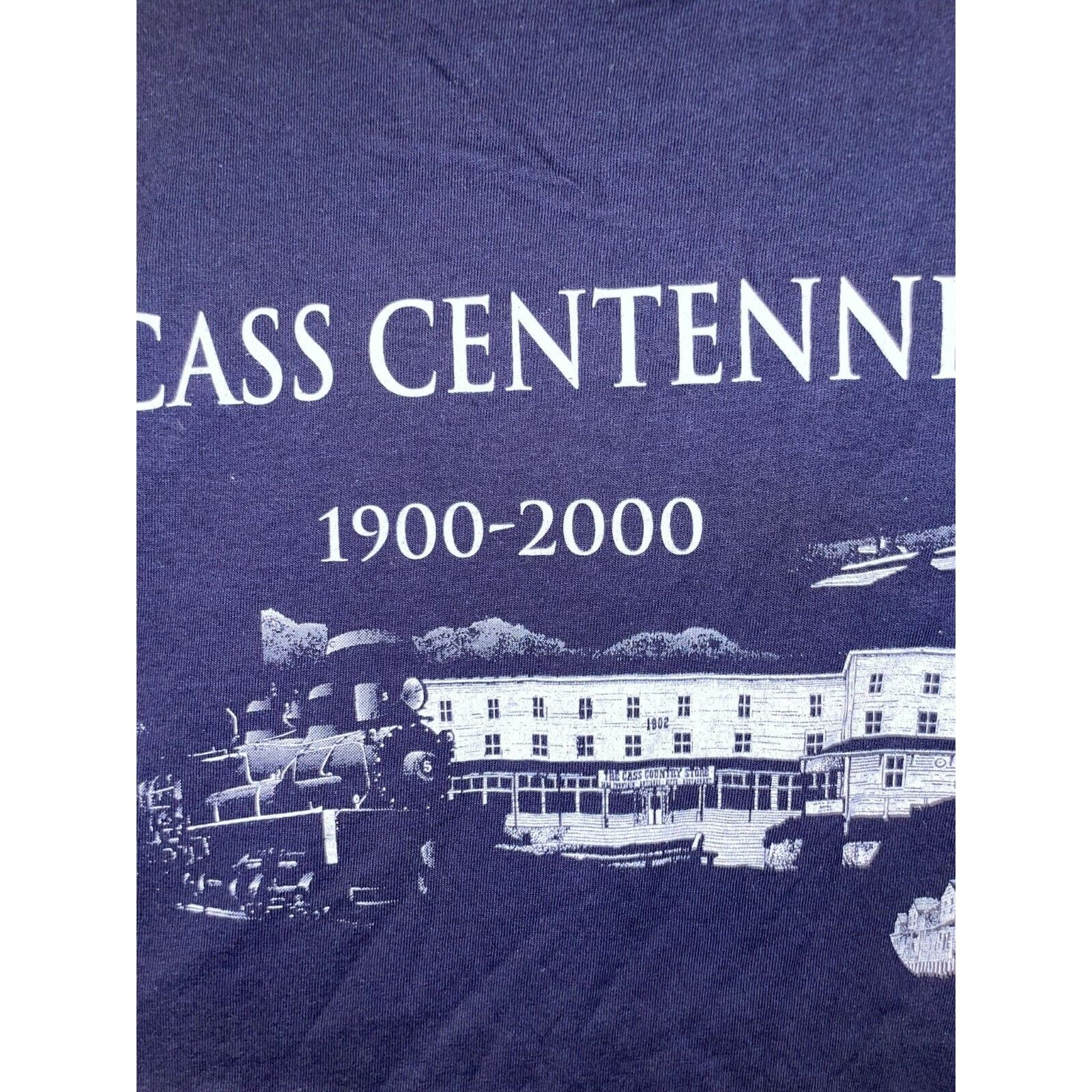 Jerzees Cass Centennial Shirt 2000 Country Store City Tee 2000 XL Size US XL / EU 56 / 4 - 6 Thumbnail