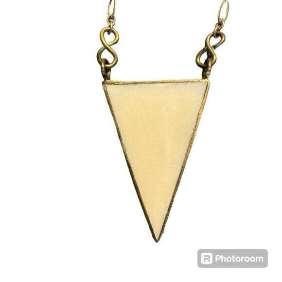 Other Jimani Collections Tatu Triangle Bone Necklace NEW Size ONE SIZE - 3 Thumbnail