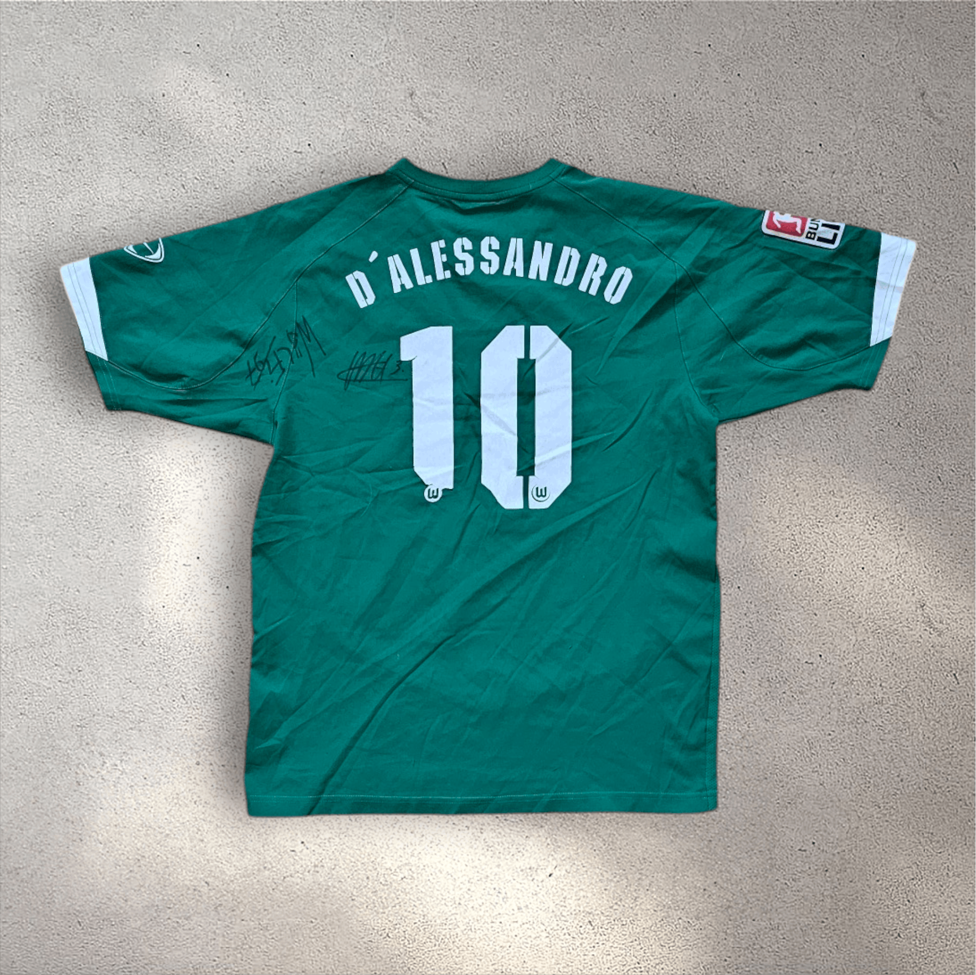 Nike VfL Wolfsburg 2005-06 D'Alessandro Jersey Size US M / EU 48-50 / 2 - 5 Thumbnail