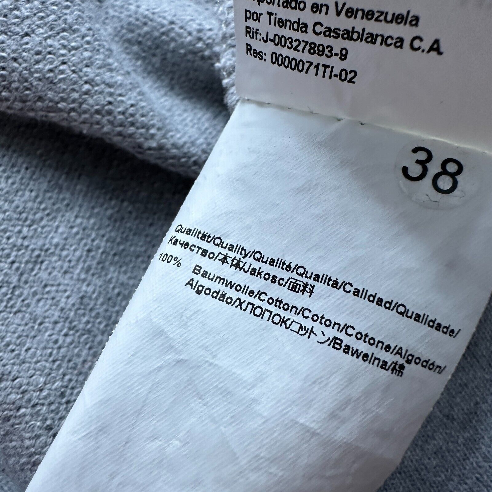 Hugo Boss Hugo Boss Sweatshirt Men's Medium Gray Cotton Long Sleeve Size US M / EU 48-50 / 2 - 7 Thumbnail