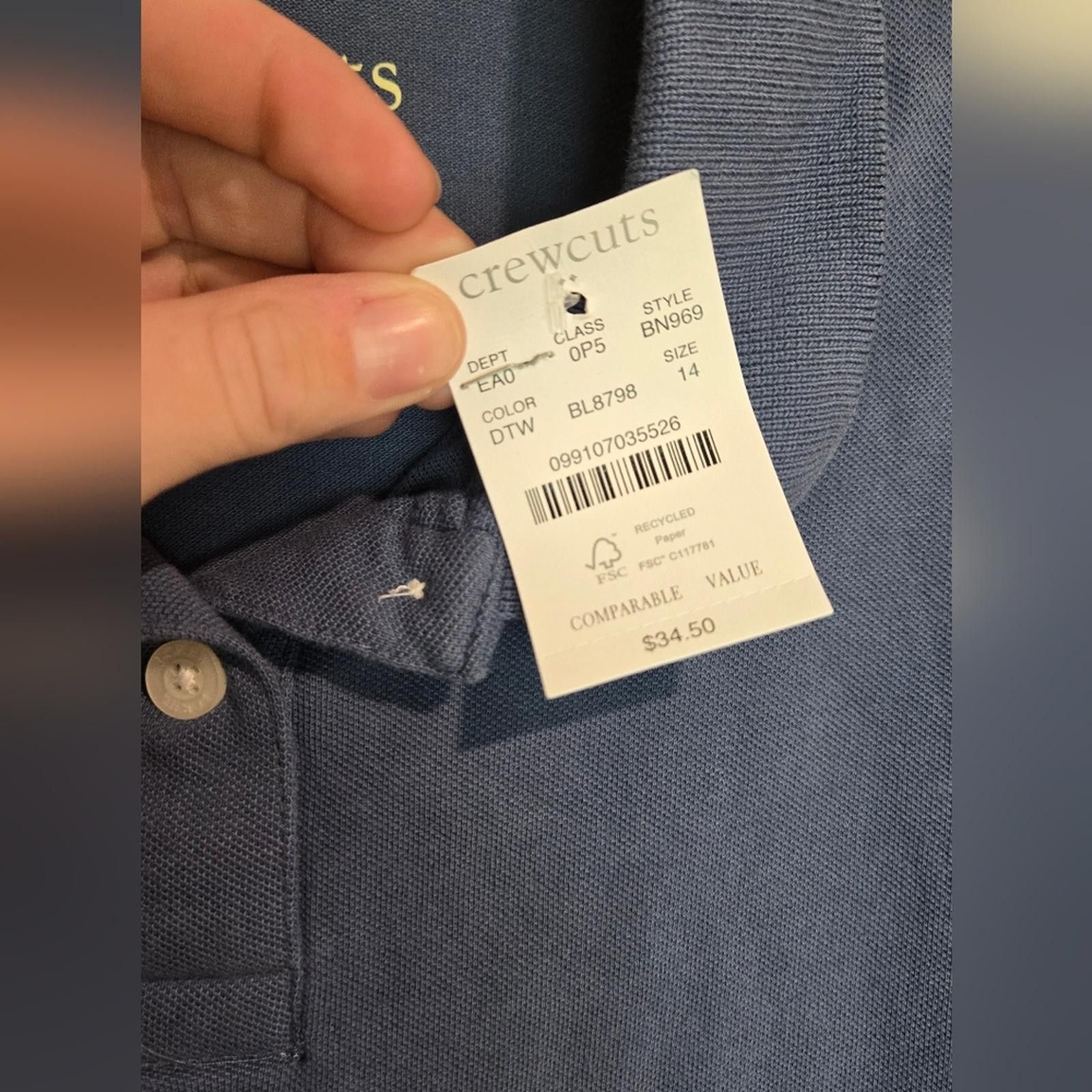 Other Crewcuts Kids Pique Polo Size US XXS / EU 40 - 4 Thumbnail