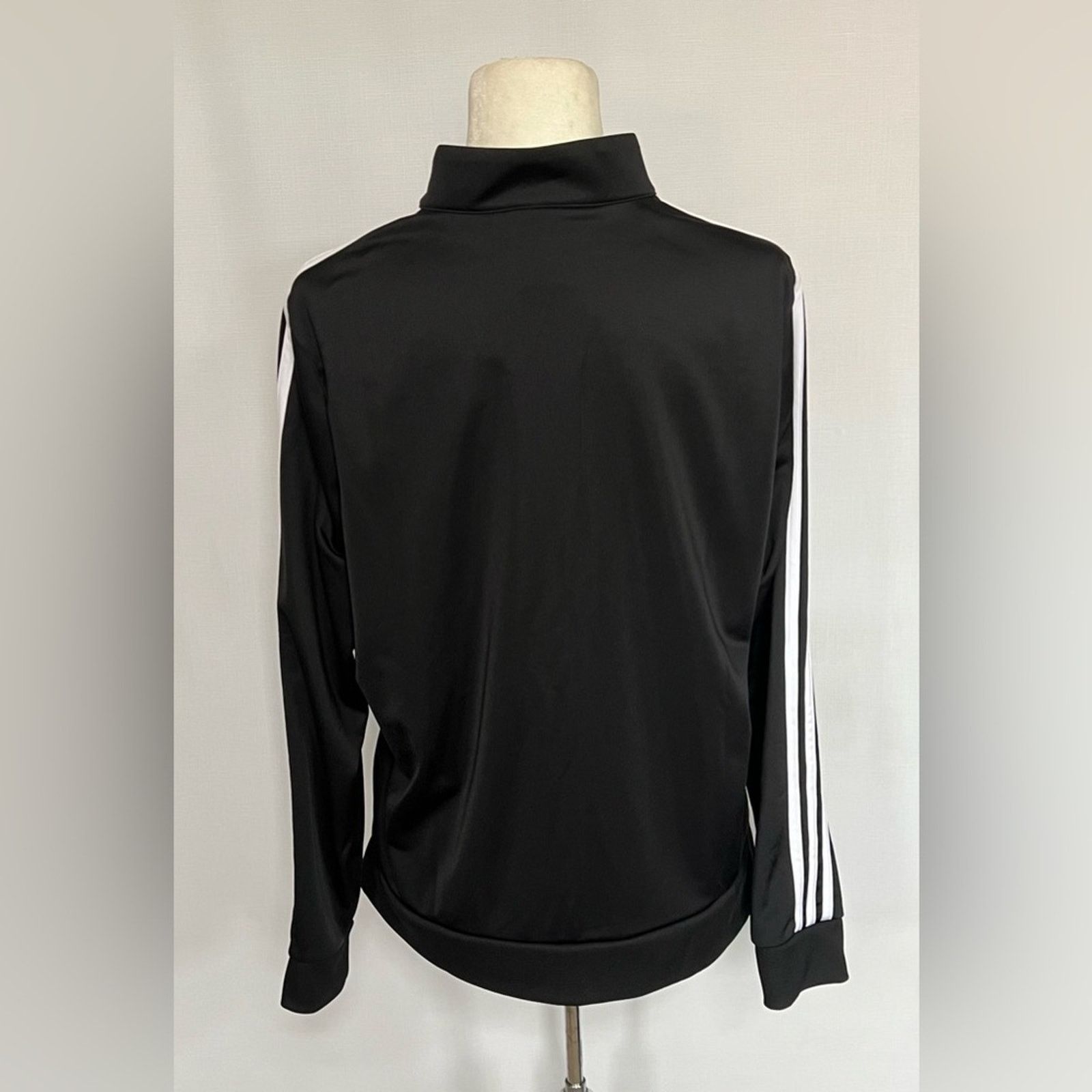Adidas ADIDAS-Men’s XL Black Track Jacket Size US XL / EU 56 / 4 - 3 Thumbnail