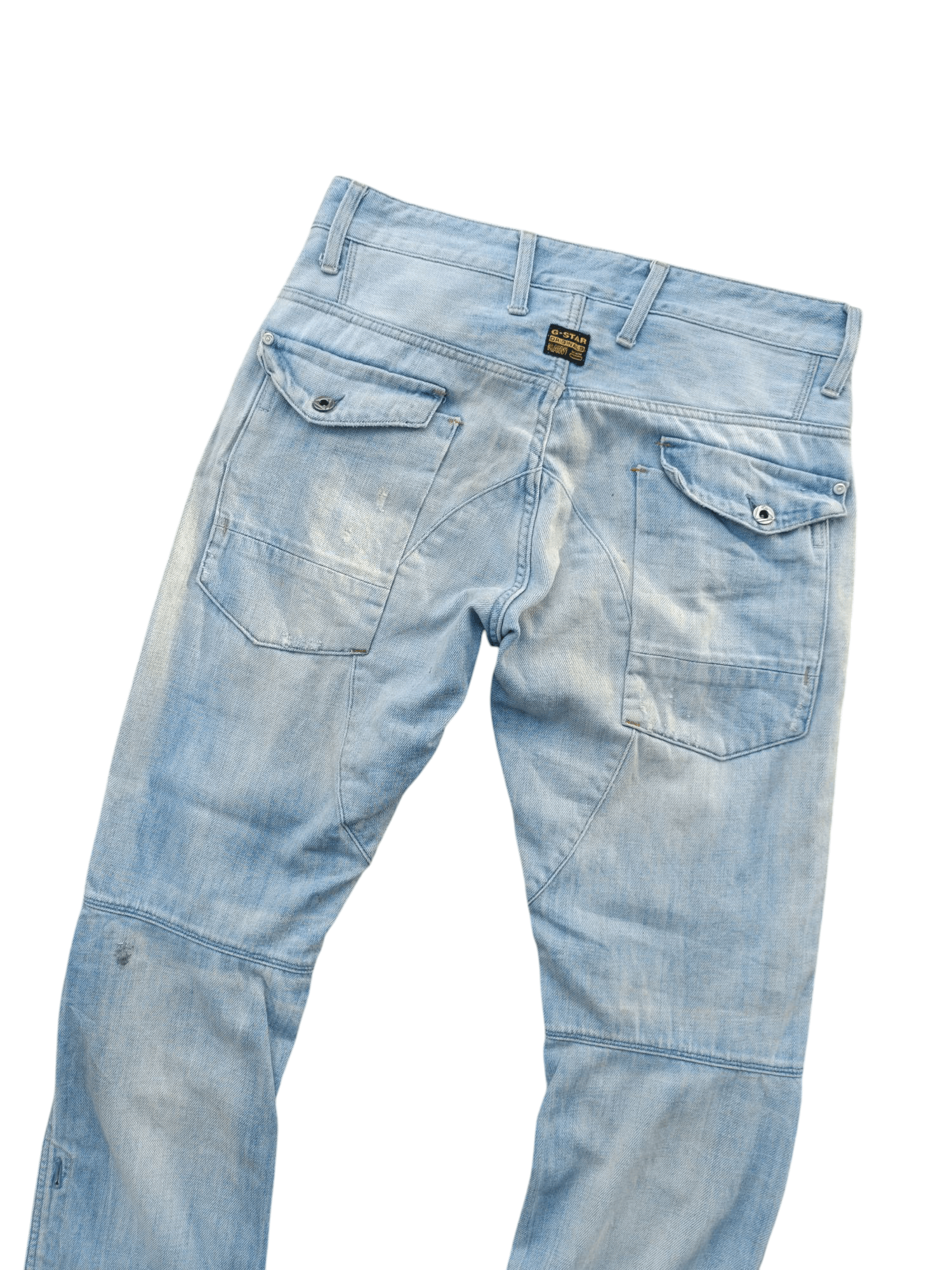 G-Star RARE 🔥 G Star Raw Denim 6 Pocket Distressed Denim E219 Size US 34 / EU 50 - 9 Thumbnail