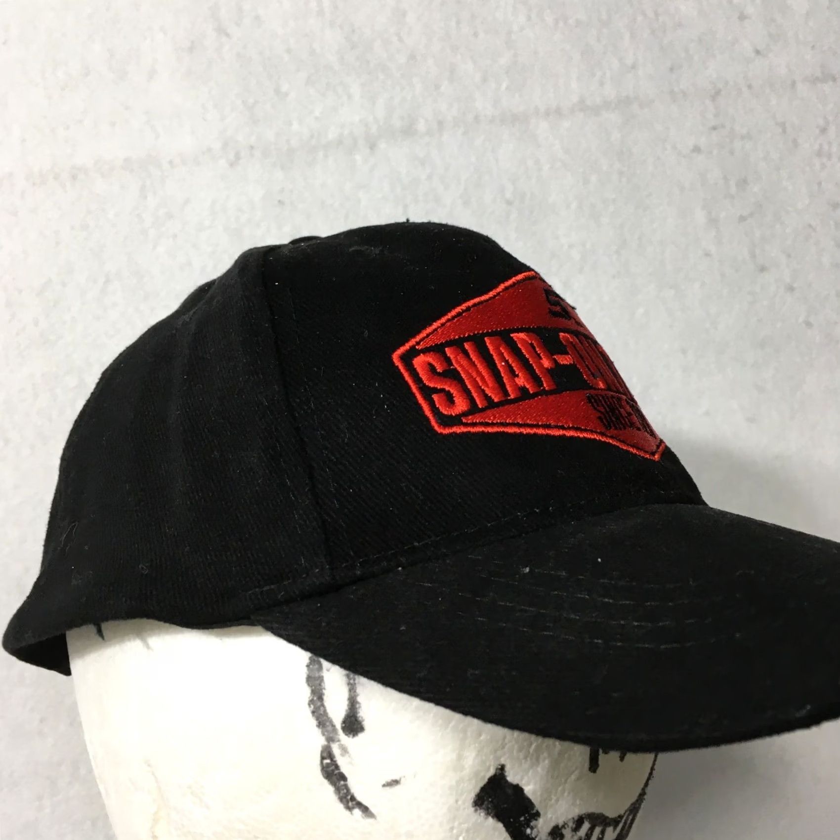 Vintage VINTAGE WILD Trucker Hat Snapback Adjustable Black 80s USA Mens Size ONE SIZE - 4 Thumbnail