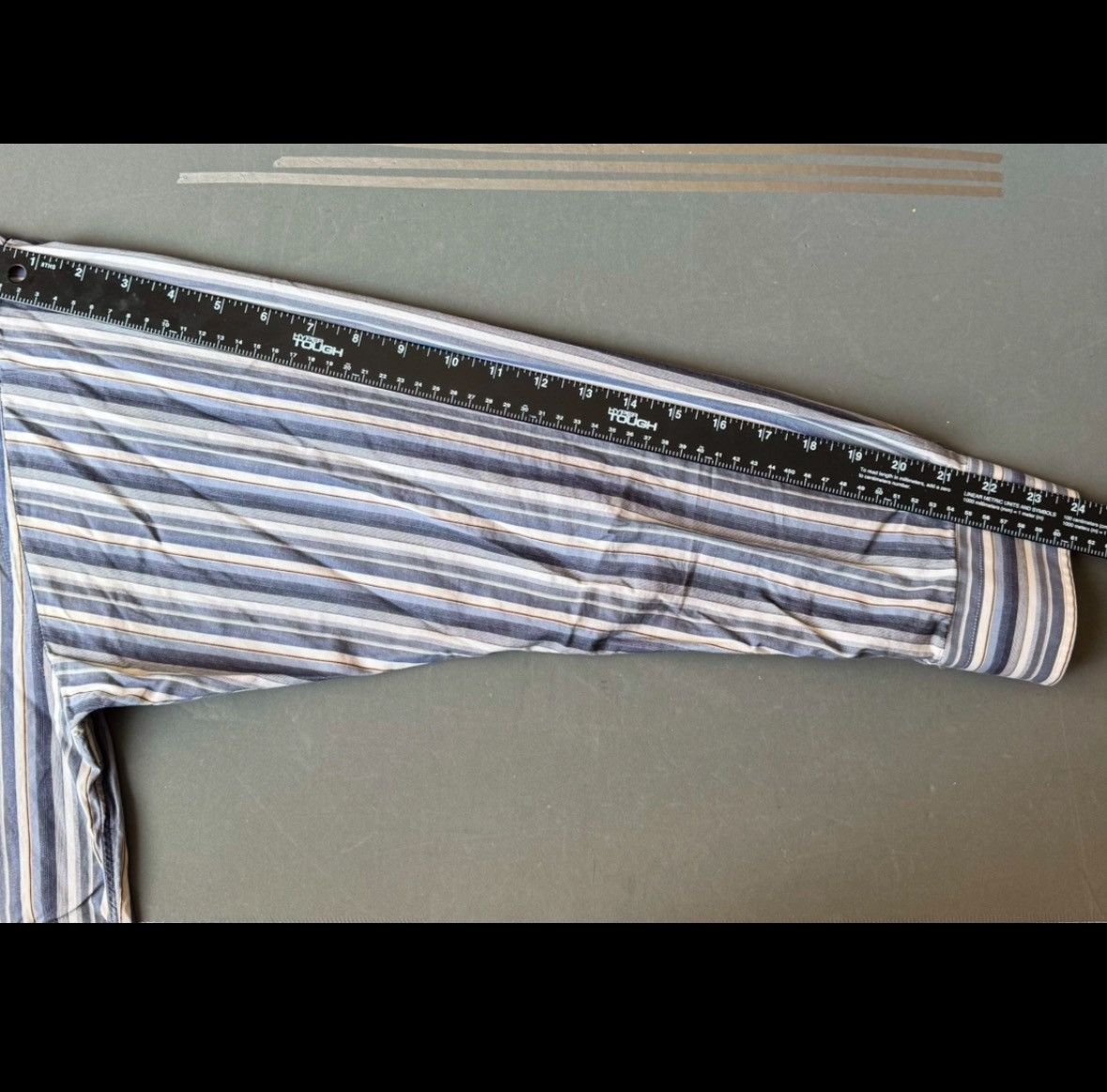 Burberry Burberry London men's striped button down size L Size US L / EU 52-54 / 3 - 9 Thumbnail