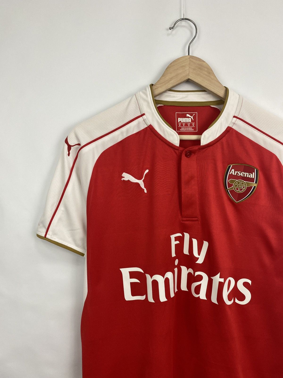 Puma Y2K Arsenal Puma Soccer Jersey 2015 Blokecore Rare Retro Size US M / EU 48-50 / 2 - 2 Thumbnail
