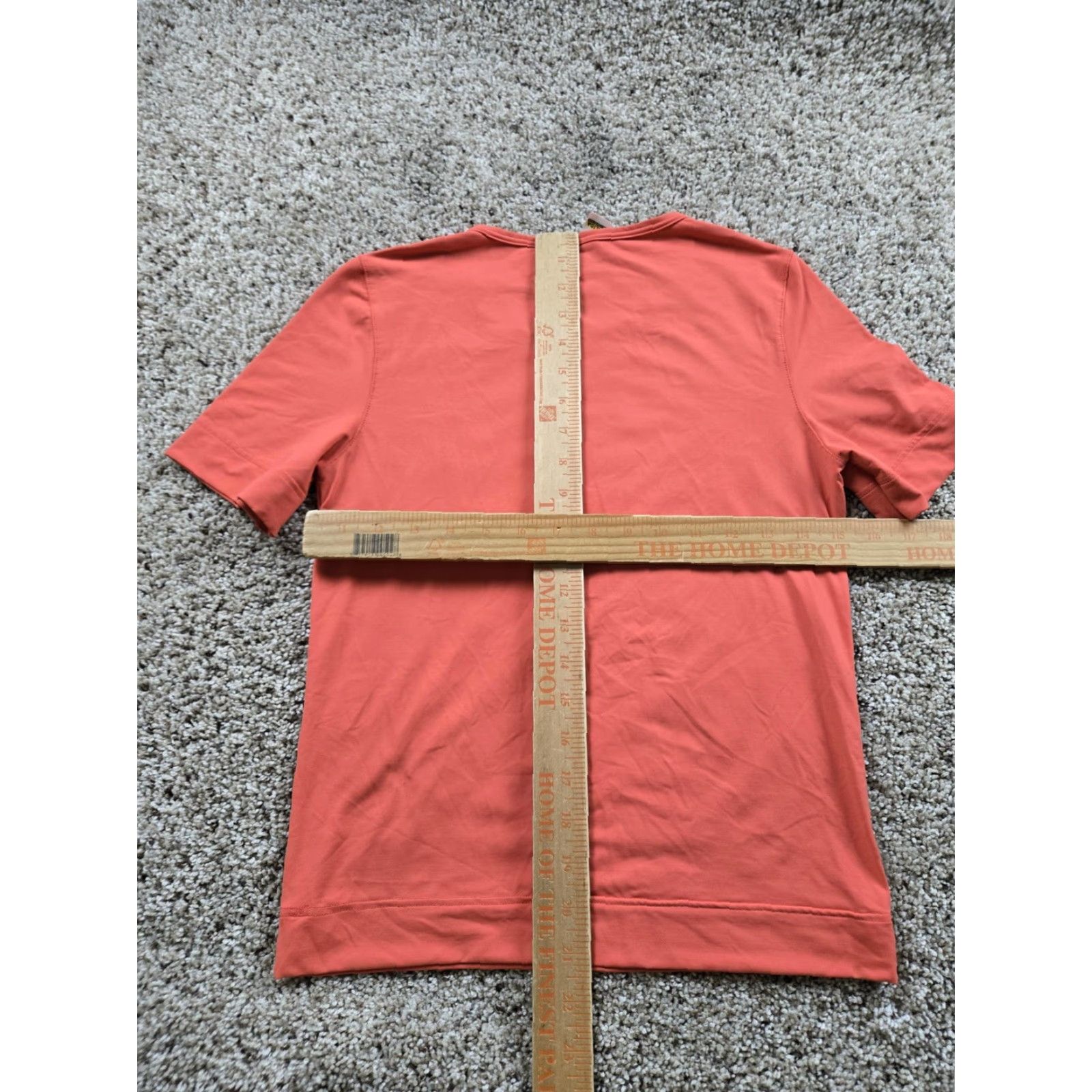 Vintage Calida Shirt Womens XS Orange Scoop Neck Short Sleeve Stretch Lounge Top 14434 Size XS / US 0-2 / IT 36-38 - 6 Thumbnail