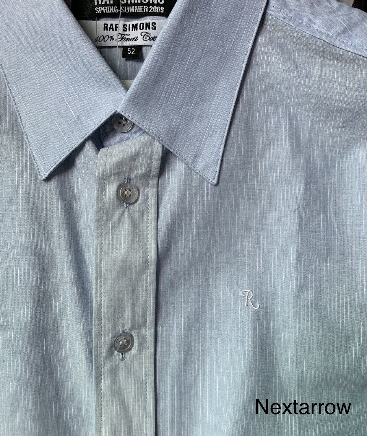 Raf Simons RAF SIMENS SS09 small R flat shirt2412-Nextarrow Size US L / EU 52-54 / 3 - 2 Thumbnail