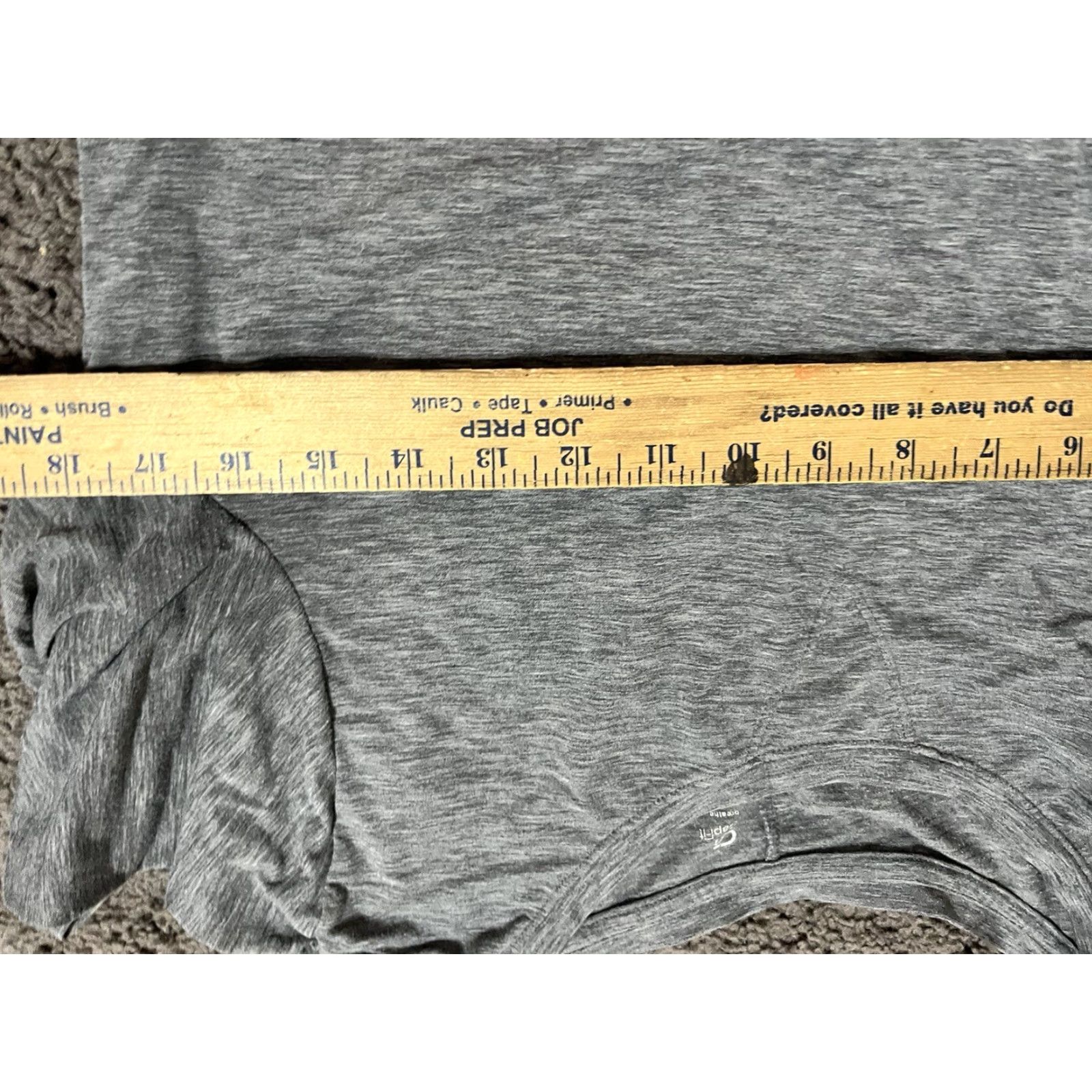 Vintage GAP FIT Women Gray Short Sleeve T-Shirt M Regular Spring Size M / US 6-8 / IT 42-44 - 4 Thumbnail