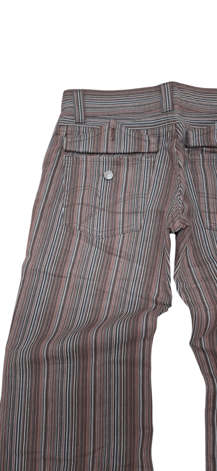 20471120 × 5351 POUR LES HOMMES × Japanese Brand Vintage 291295 Homme Pinstripe Baggy Pants Size US 32 / EU 48 - 12 Thumbnail