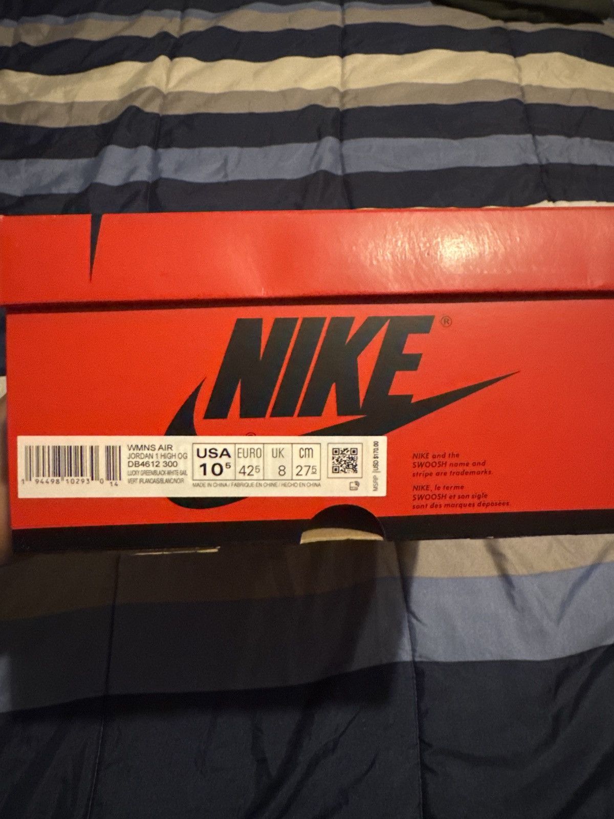 Jordan Brand Air Jordan 1 High OG Lucky Green Size US 10.5 / IT 40.5 - 7 Thumbnail