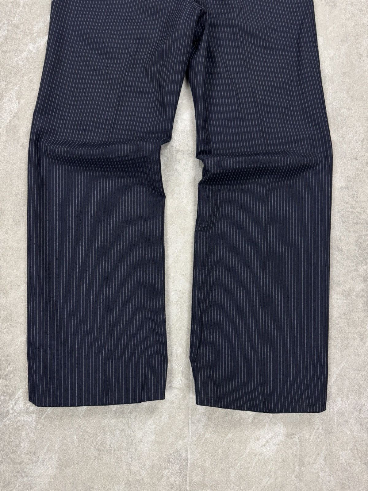Other Vintage wool stripes trousers pants London Bespoke Mens 31 Size US 31 - 6 Thumbnail