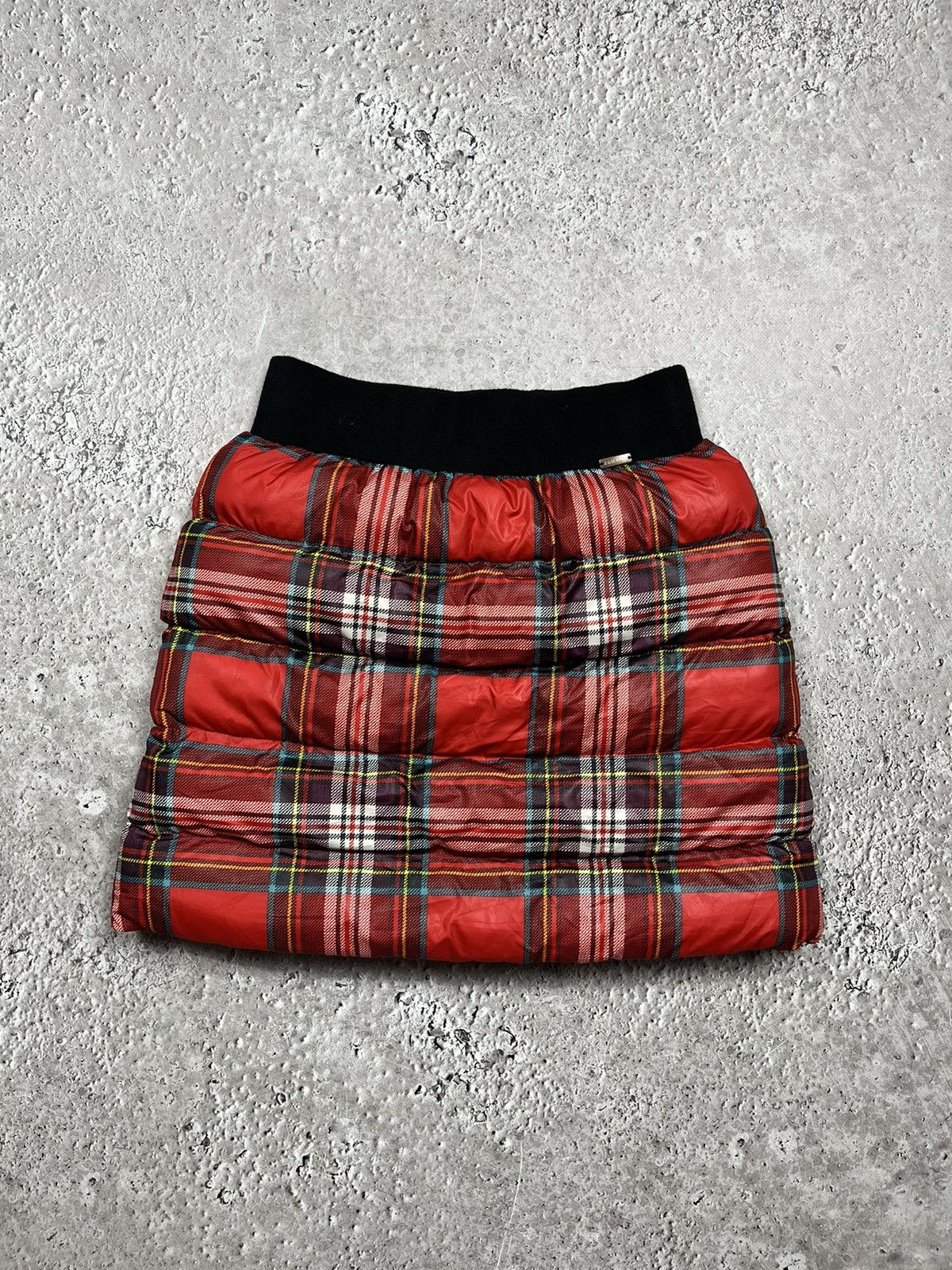 image of Jean Paul Gaultier Junior Puffer Dress in Red, Women's (Size XS)