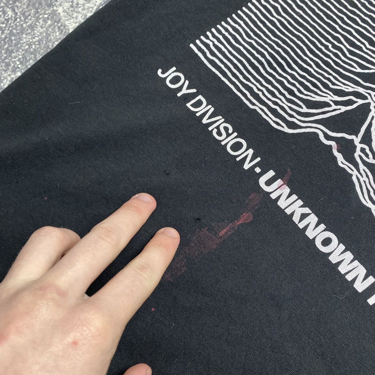 Band Tees × Vintage Vintage JoyDivision Unknown Pleasures 2017 Band rare tee Size US L / EU 52-54 / 3 - 5 Thumbnail
