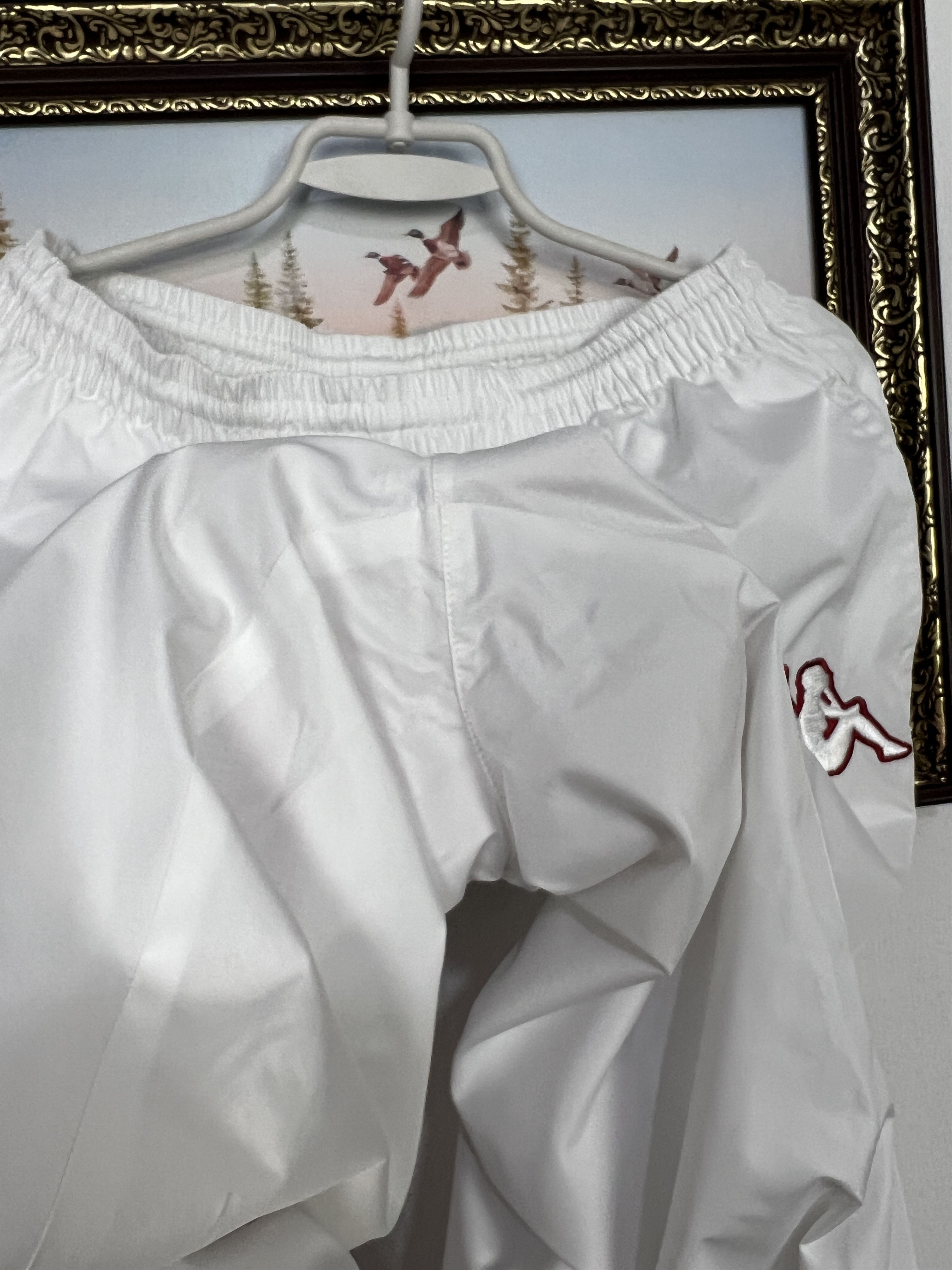 Kappa Vintage Kappa AC Roma White Football Pants Soccer Nylon L Size US 34 / EU 50 - 7 Thumbnail