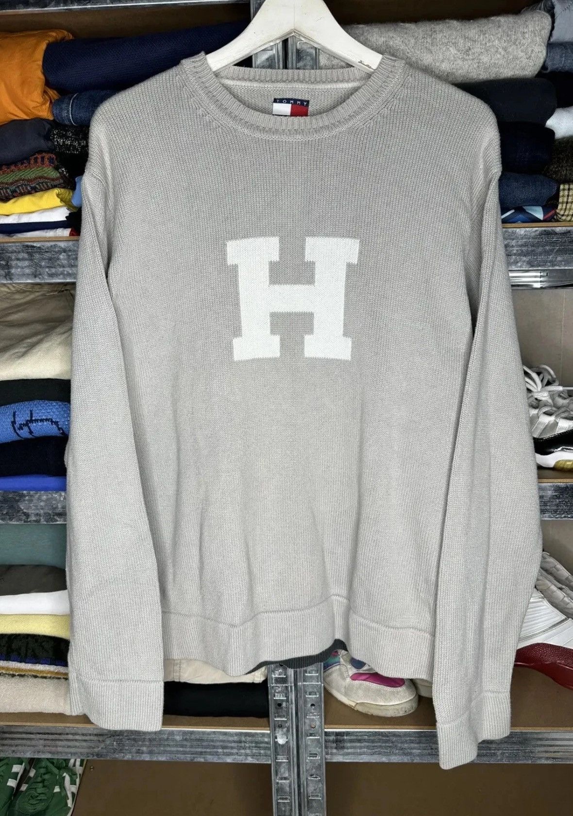 Tommy Hilfiger Tommy Hilfiger Vintage Cotton Knit Sweater Man’s L Size US L / EU 52-54 / 3 - 1 Thumbnail