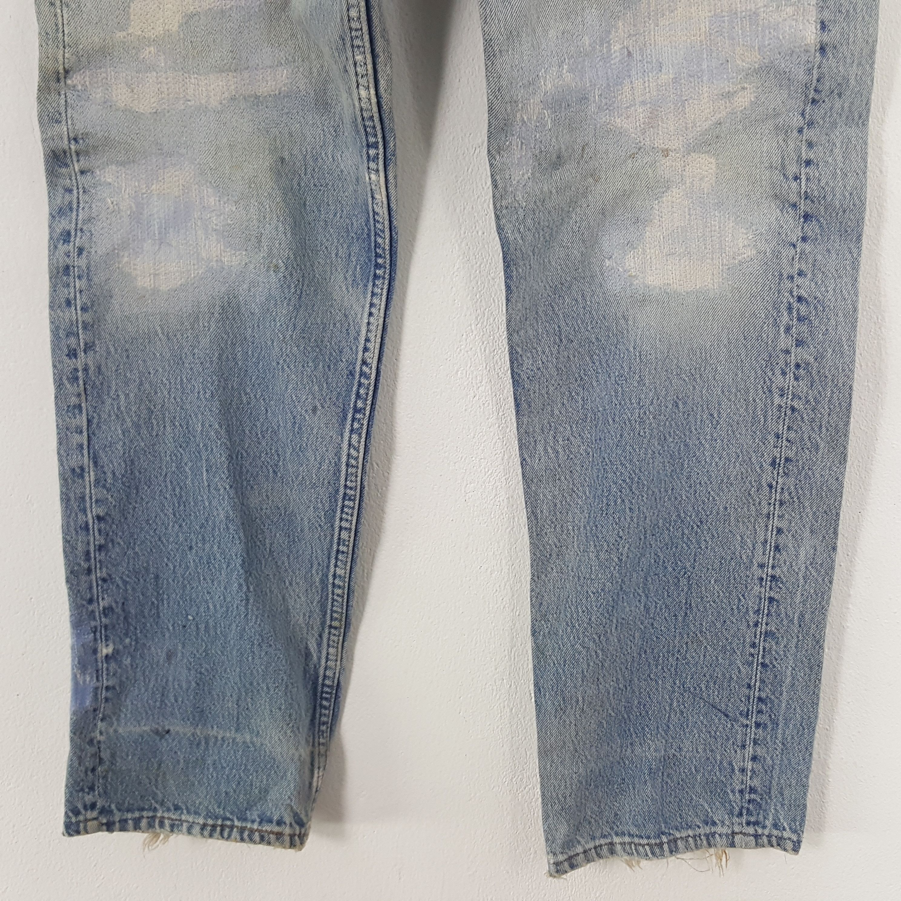 Levi's × Vintage Vintage Levi's 501 Distressed Style Denim Jeans Size US 30 / EU 46 - 3 Thumbnail