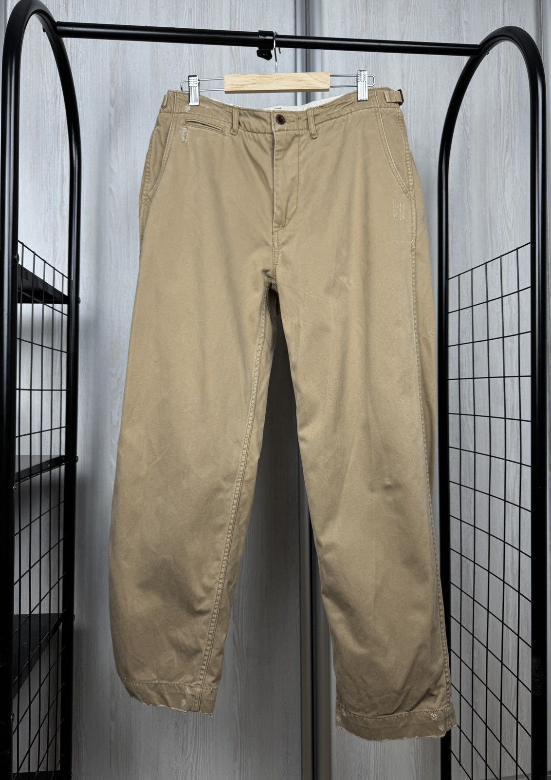 Polo Ralph Lauren Polo Ralph Lauren 67-RL-1T202 Distressed Military Chinos Size US 33 - 3 Thumbnail