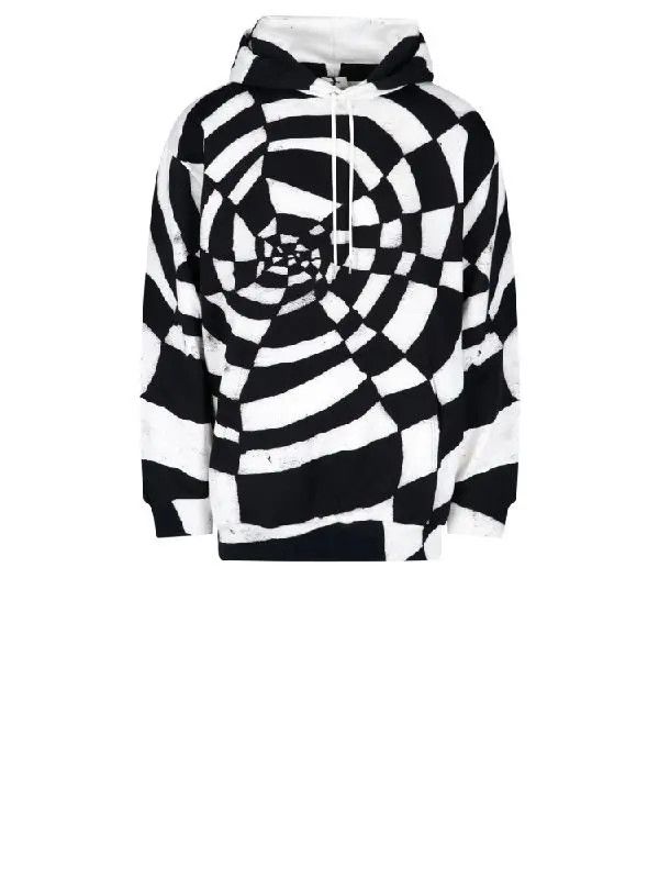 Celine o1bcso1str0724 Hoodies in Ecru/Black Size US L / EU 52-54 / 3 - 1 Thumbnail