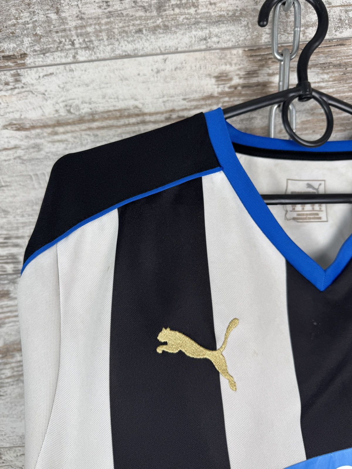 Puma × Vintage Mens Vintage Puma Newcastle United FC T-shirt soccer jersey Size US M / EU 48-50 / 2 - 7 Thumbnail