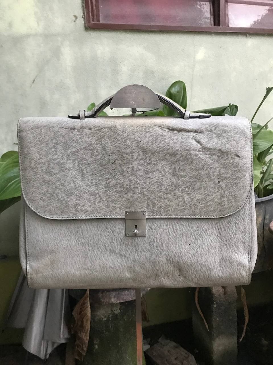 Valextra Valextra Leather Style Briefcase Size ONE SIZE - 1 Thumbnail