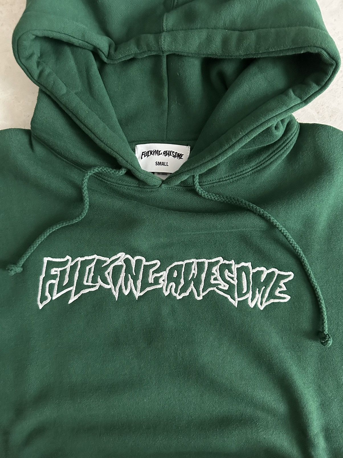 Fucking Awesome Embroidered Logo Hoodie Size US S / EU 44-46 / 1 - 2 Thumbnail