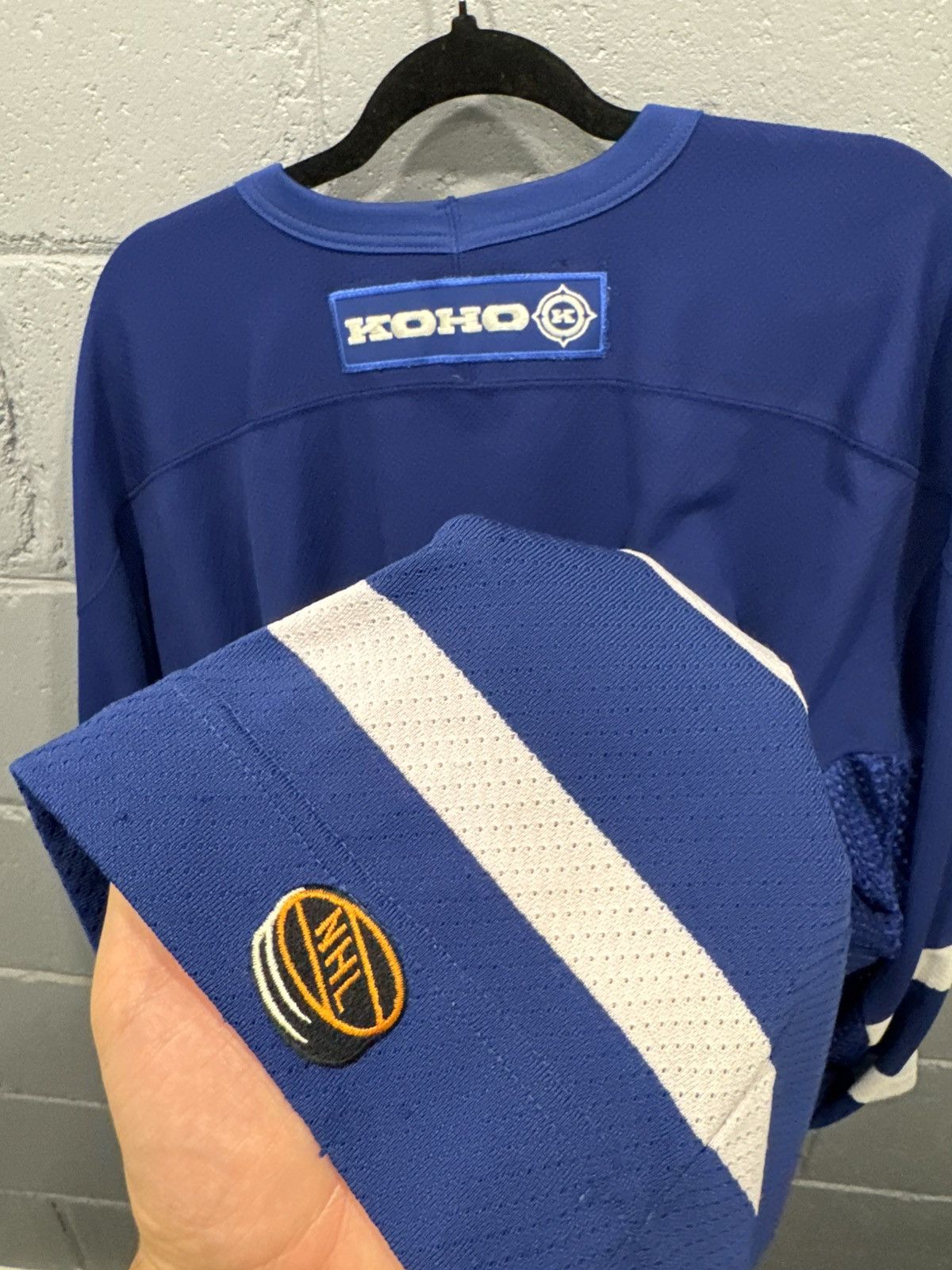 Koho Vintages 90s Toronto Maple Leafs Koho airknit jersey L Size US XL / EU 56 / 4 - 5 Thumbnail
