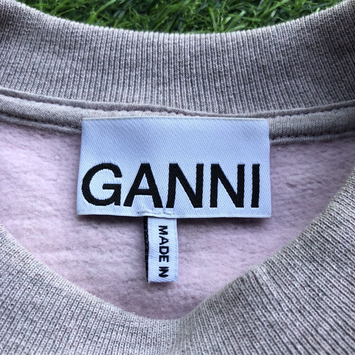 Ganni Ganni Smiley Oversized Sweatshirt Size ONE SIZE - 8 Thumbnail