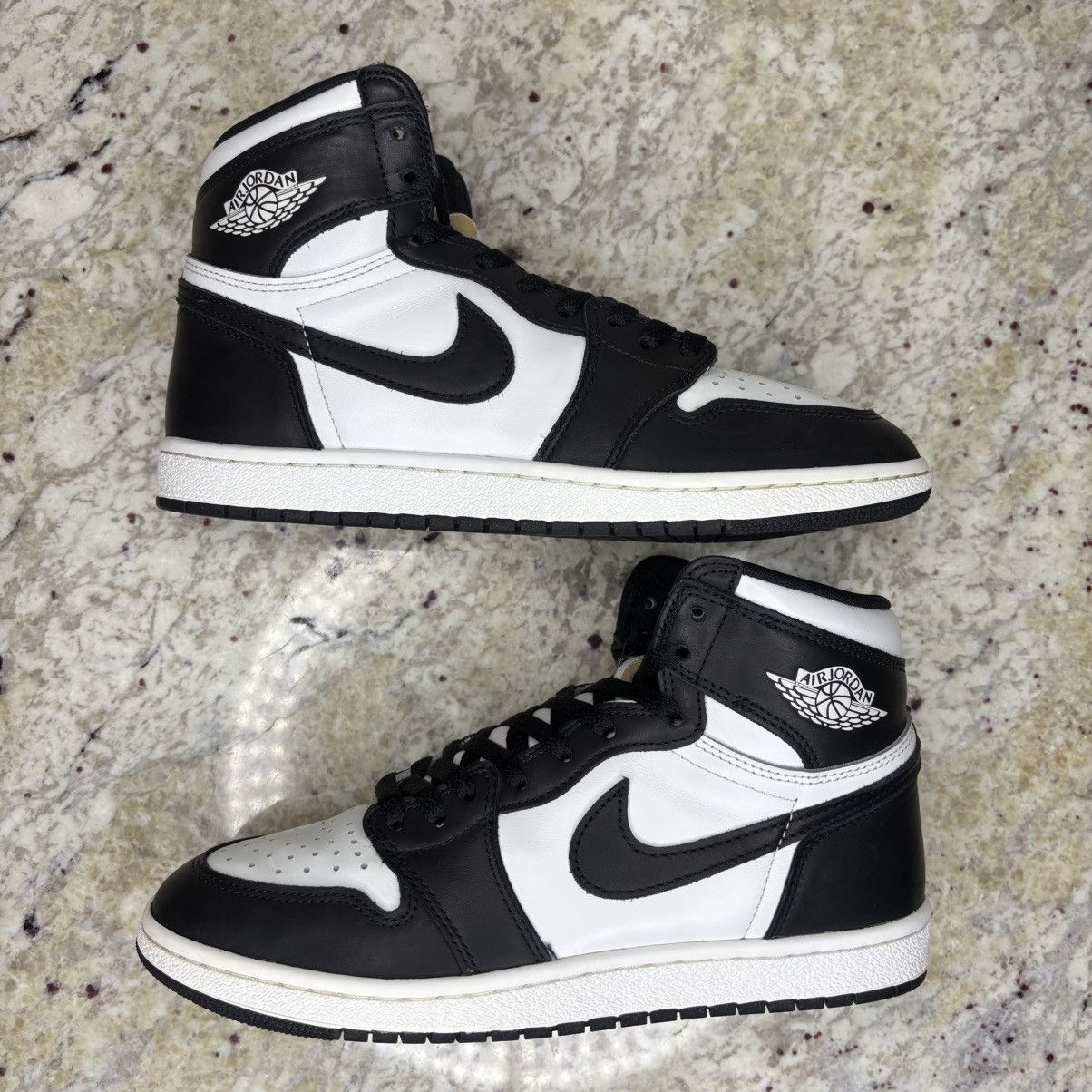 Jordan Brand Size 9 - Jordan 1 Retro '85 OG High Black White CLEAN W/BOX Size US 9 / EU 42 - 2 Thumbnail