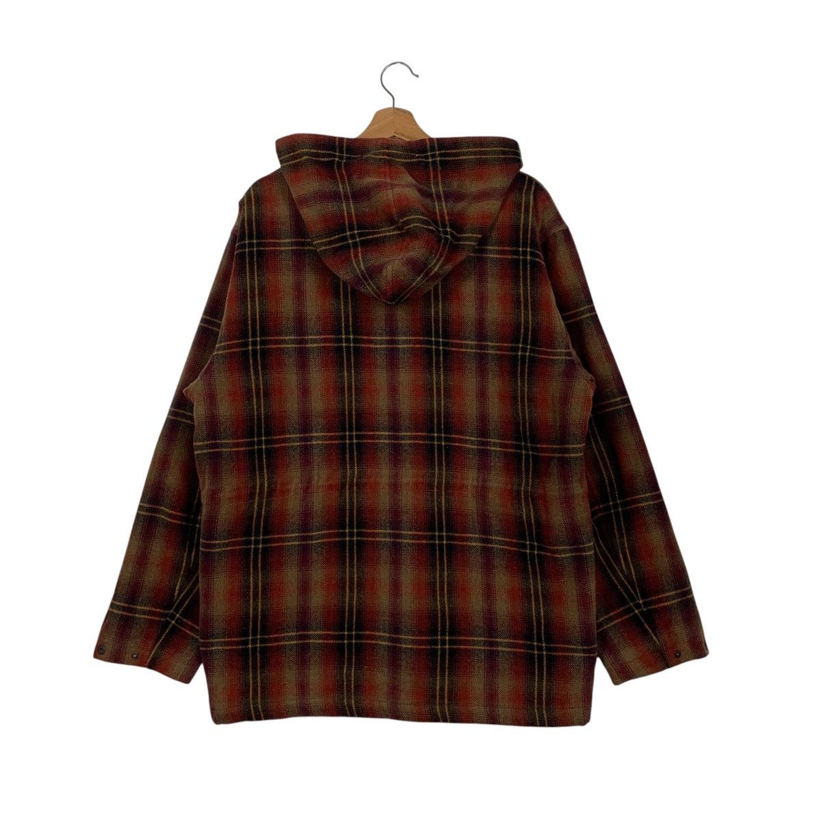 Japanese Brand Bad Guys Tartan Hooded Skate Jacket Size US M / EU 48-50 / 2 - 7 Thumbnail