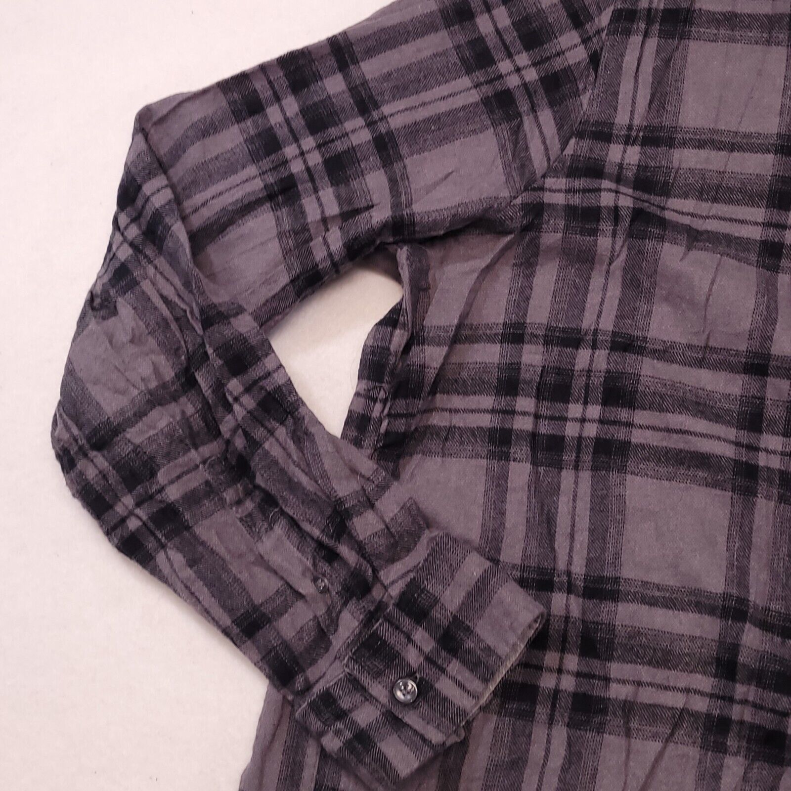 Capsule Capsule Tartan FlannelLong Sleeve Shirt Mens Size XL Gray Size US XL / EU 56 / 4 - 5 Thumbnail