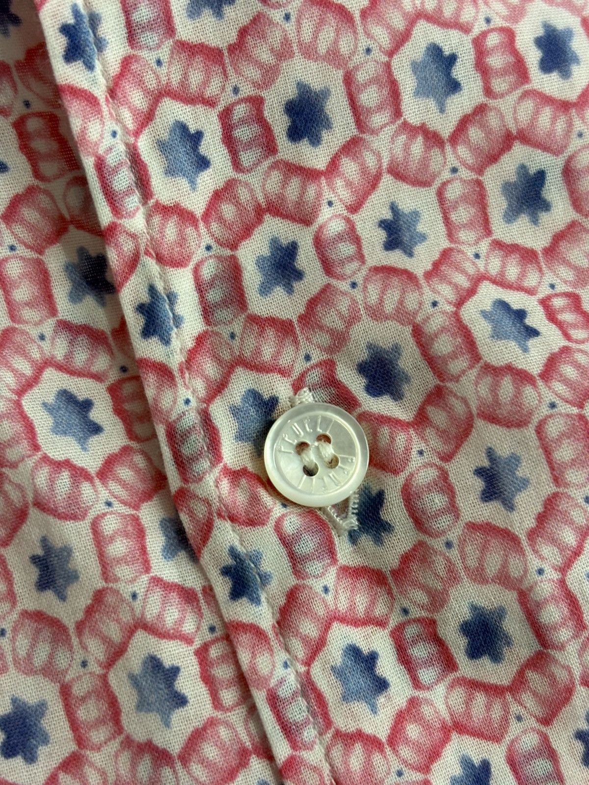 Fedeli Fedeli for Bongenie Grieder Luxury All Over Print Shirt Size US L / EU 52-54 / 3 - 5 Thumbnail