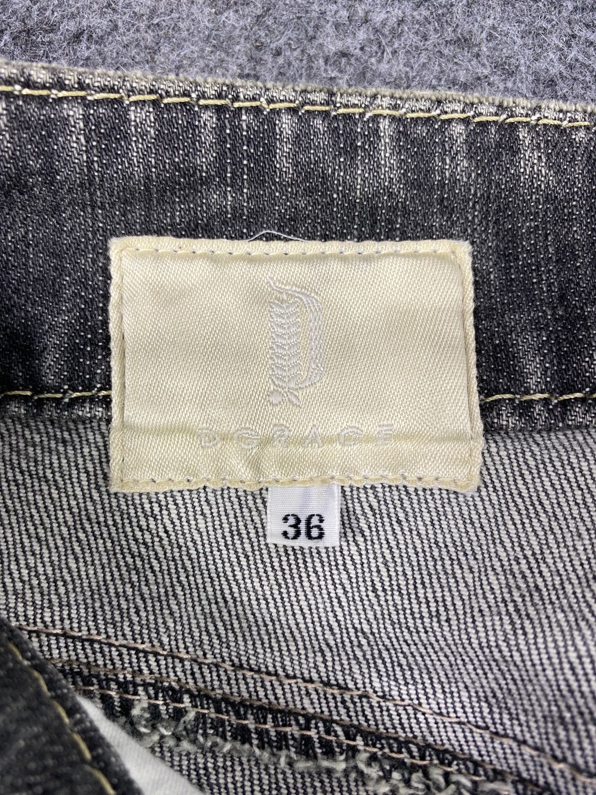 Japanese Brand × Jean D Grace Grey Wash Jeans - J1092 Size 28" / US 6 / IT 42 - 9 Thumbnail