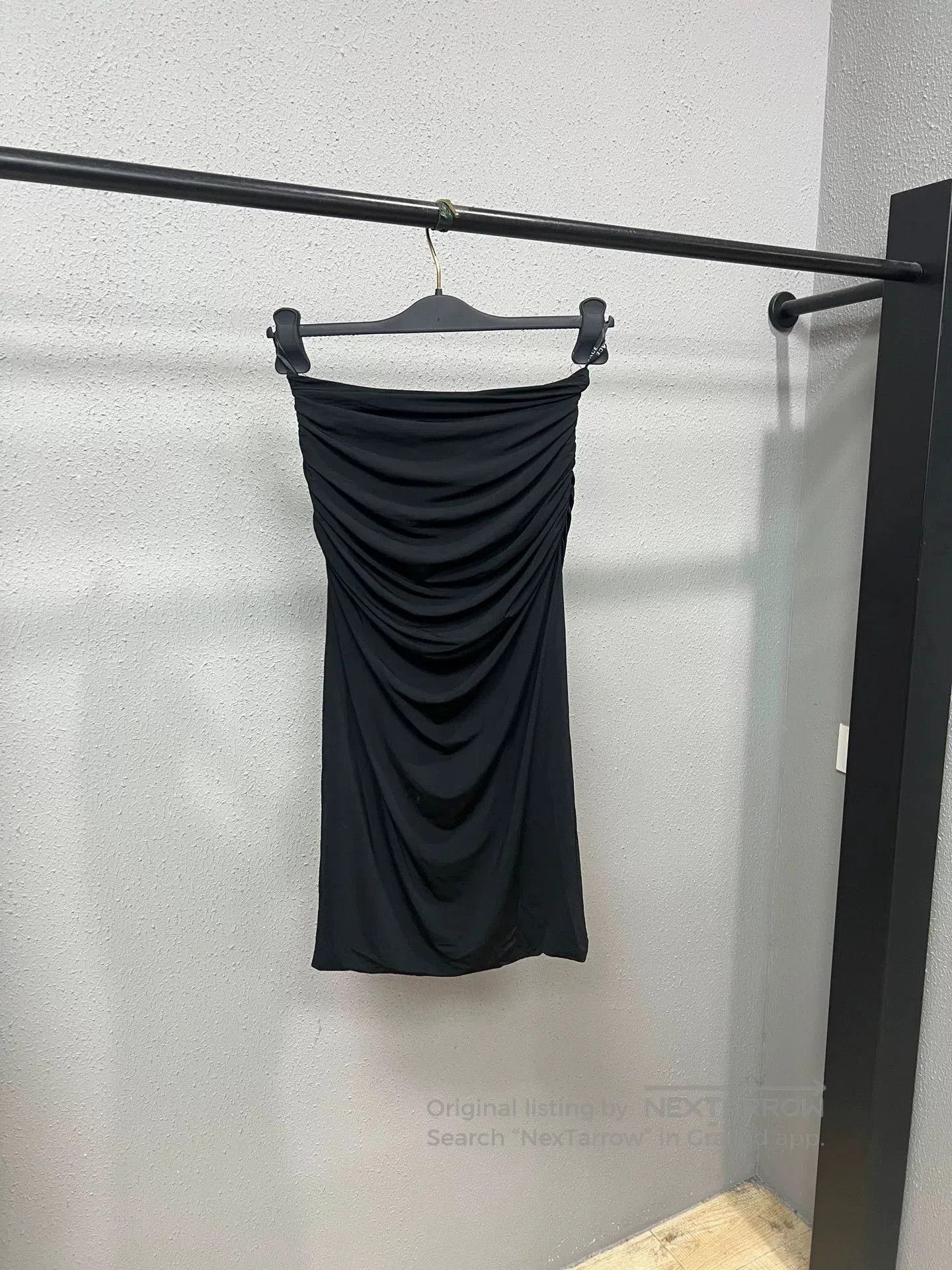 Versace Versace Black Safety Pin Strapless Dress. Size S / US 4 / IT 40 - 2 Thumbnail