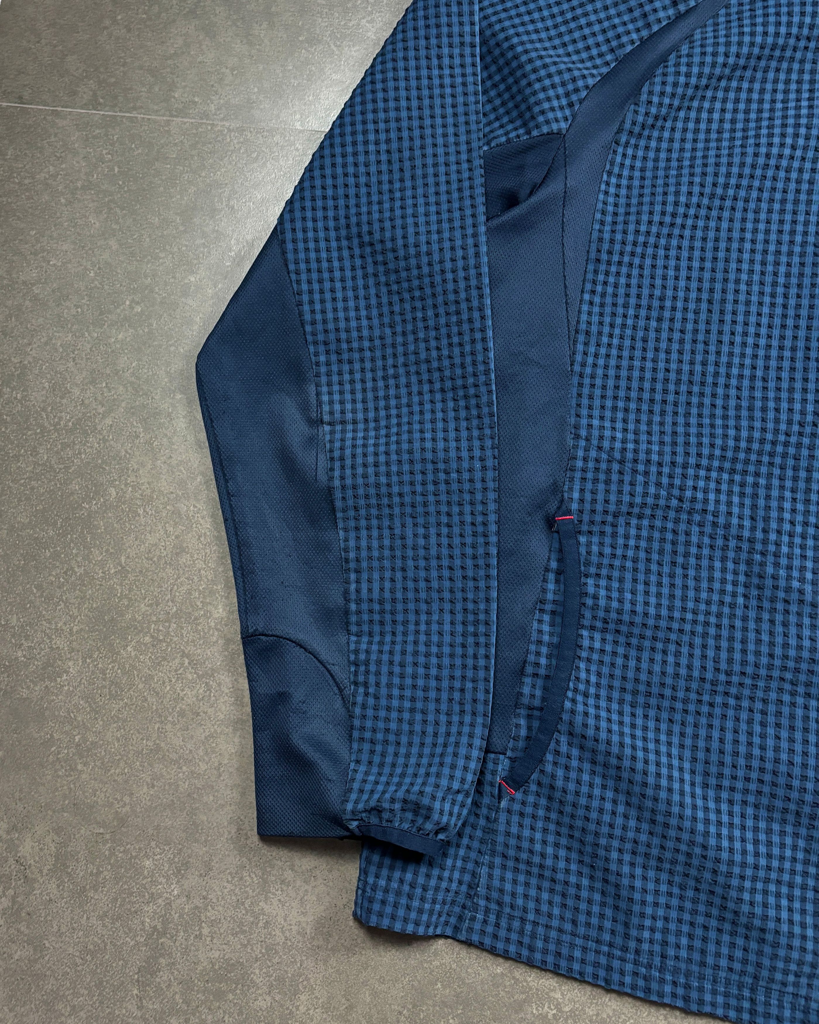 Palace × Umbro Umbro Check Track Plaid Jacket Navy Size US M / EU 48-50 / 2 - 3 Thumbnail