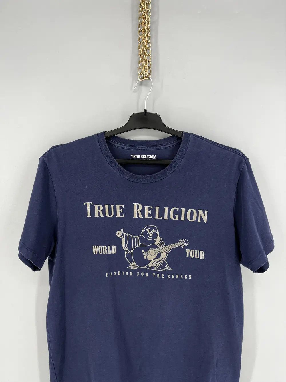 Japanese Brand True Religion Big Buddha Chief Keef Style Rap T Shirt Size US L / EU 52-54 / 3 - 6 Thumbnail