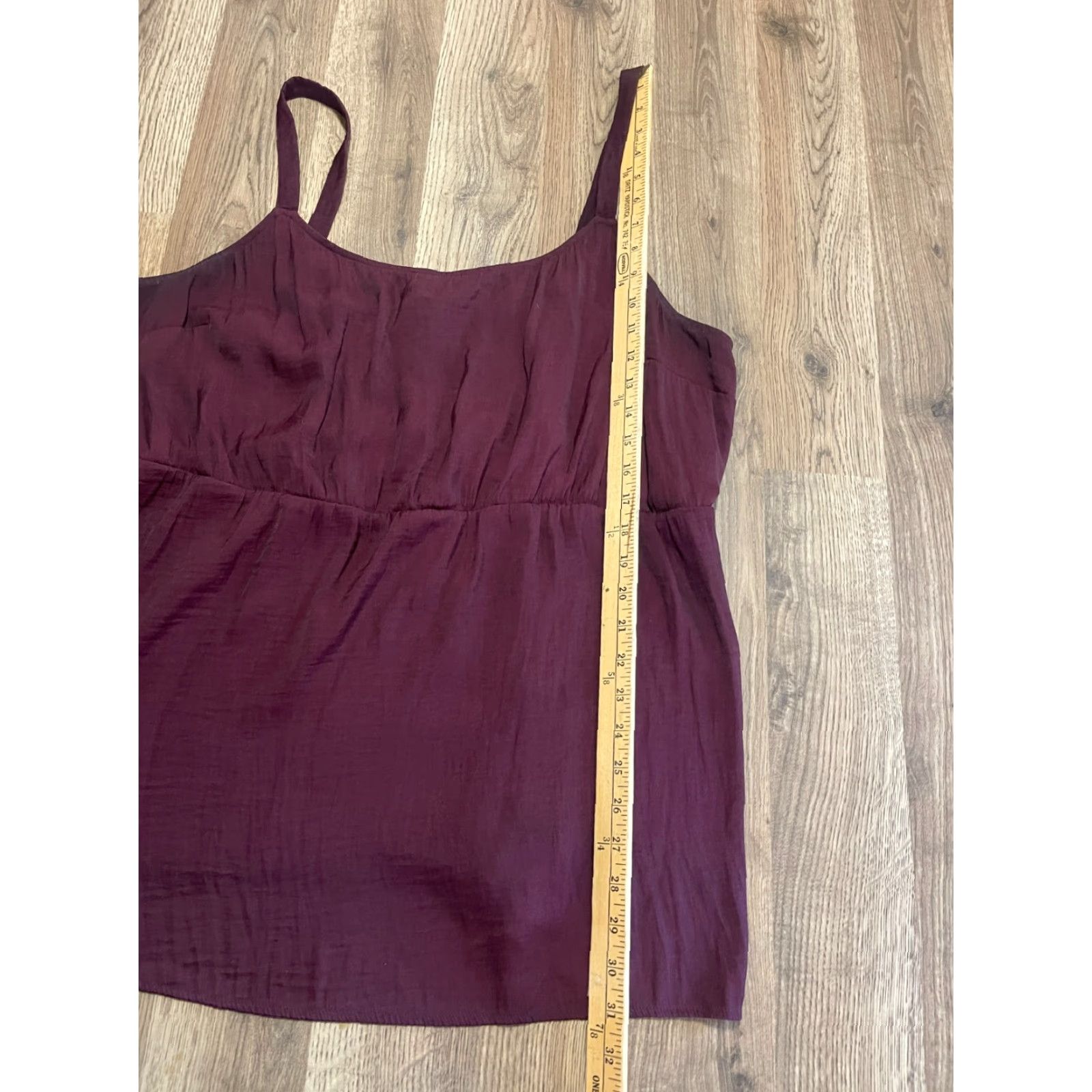 Vintage Maurices Tank Top Womens Regular Size 3XL Red Sleeveless Back Smocked Casual Modern Basic Shirt Womens Size XXL / US 16-18 / IT 52-54 - 7 Thumbnail
