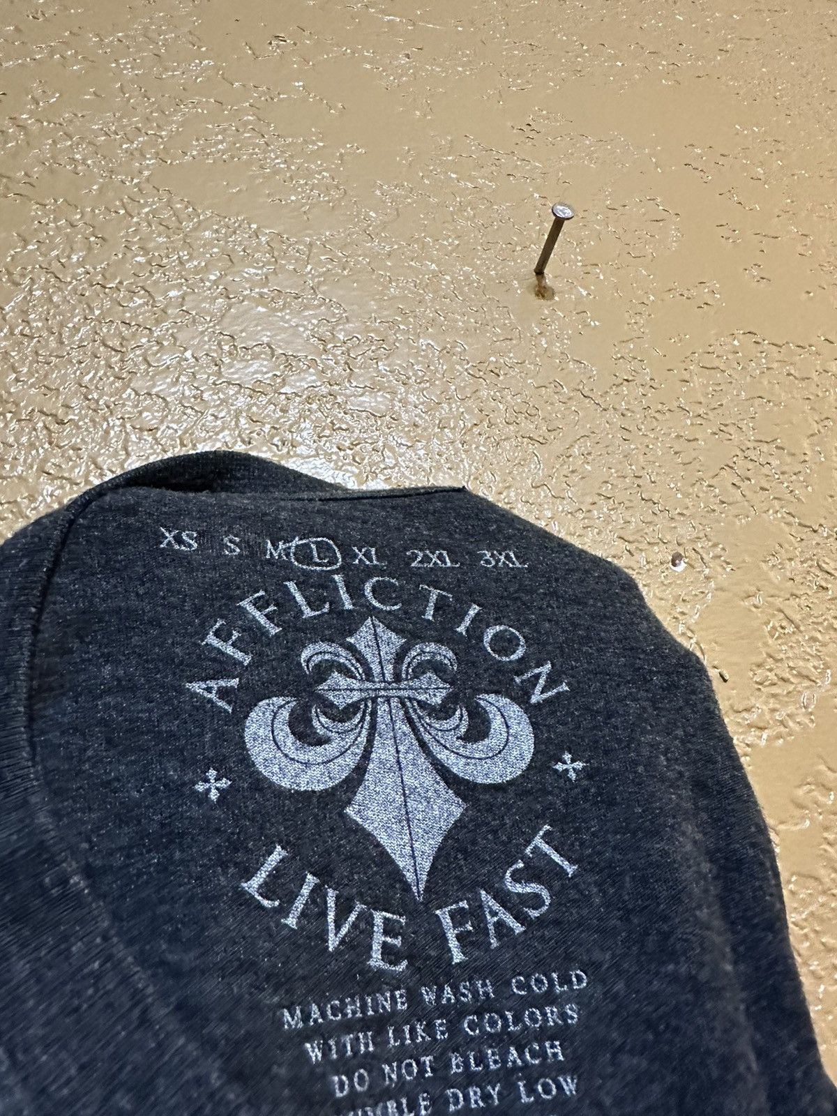 Affliction × Tapout Rare Y2K Affliction Live Fast T Shirt Large Size US L / EU 52-54 / 3 - 6 Thumbnail