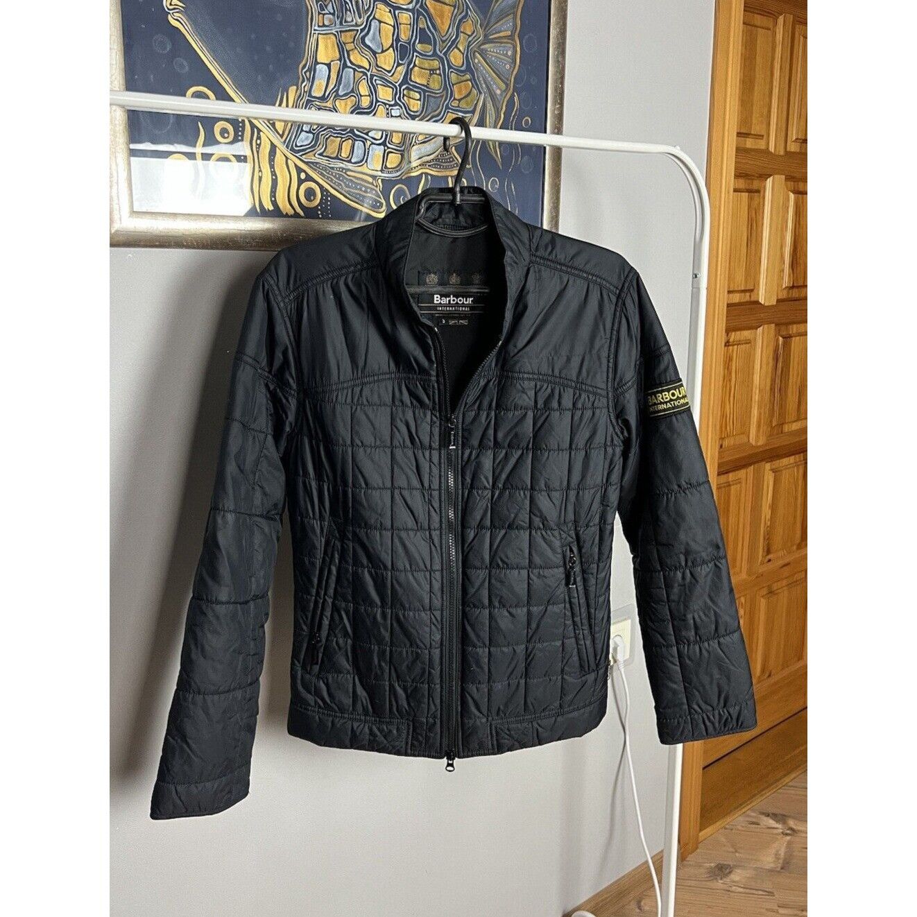 Barbour Barbour Burnout Quilt Men`s Black Quilted Jacket Size S Size US S / EU 44-46 / 1 - 1 Thumbnail