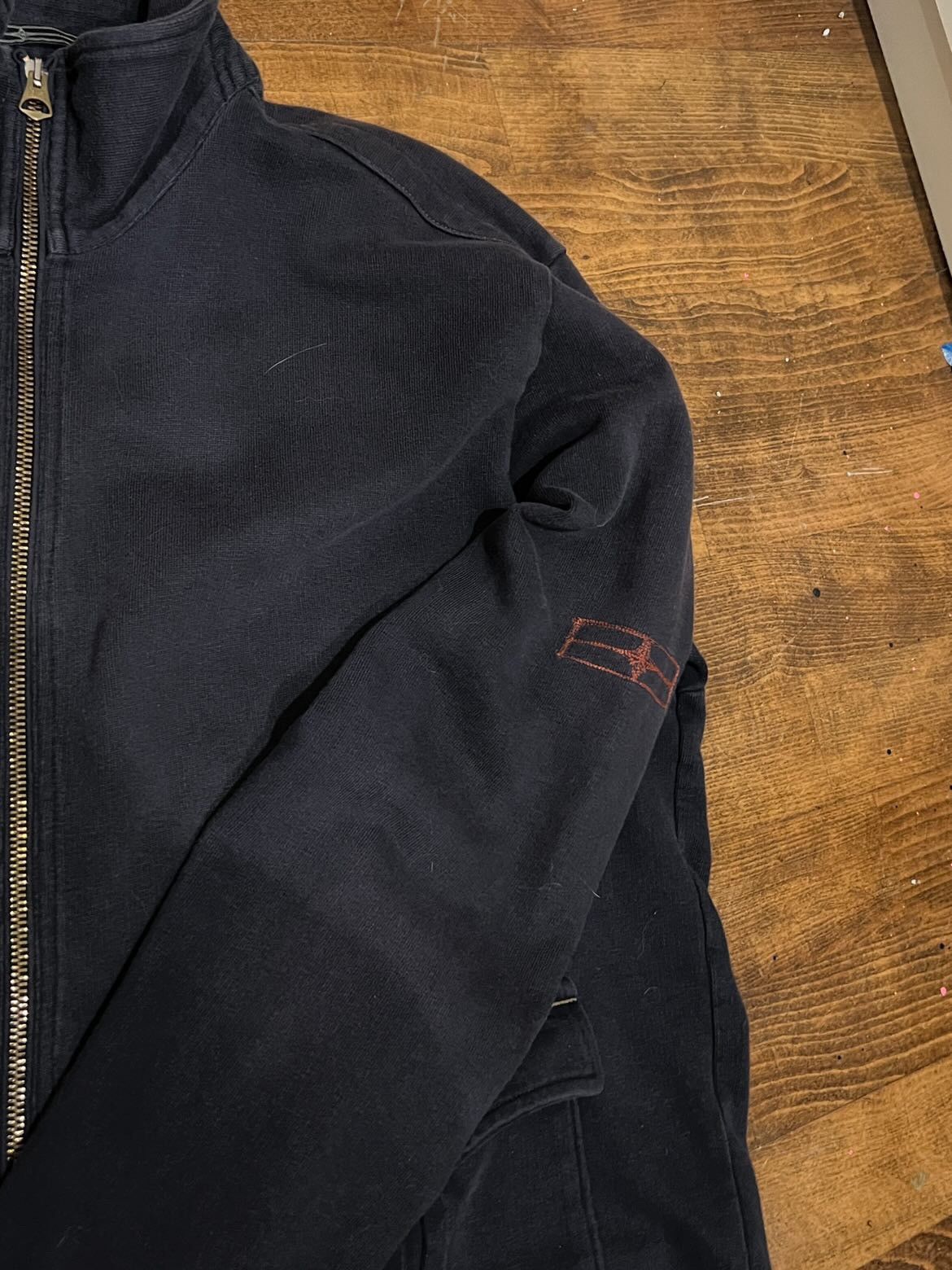 Massimo Osti × Stone Island Vintage Stone Island Denims Zip Jacket Y2K Massimo Osti Era Size US XXL / EU 58 / 5 - 2 Thumbnail