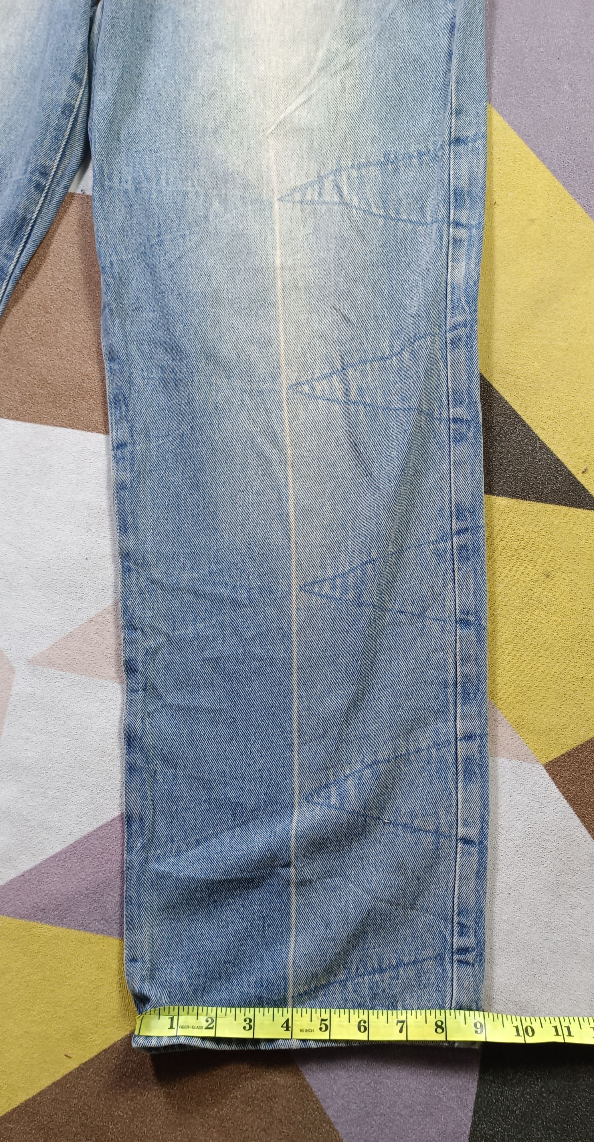 Vintage💥 ENYCE Crazy Baggy Denim Distressed jeans