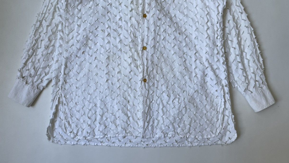 Vivienne Westwood S/S 1991 ‘Cut Slash & Pull’ White Cotton Shirt Size US S / EU 44-46 / 1 - 8 Thumbnail