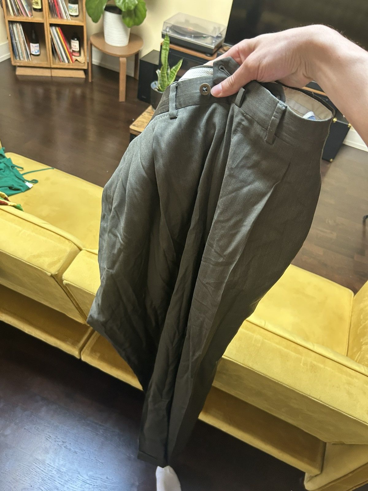 Ermenegildo Zegna Zegna double pleated trousers Size US 38 / EU 54 - 4 Thumbnail