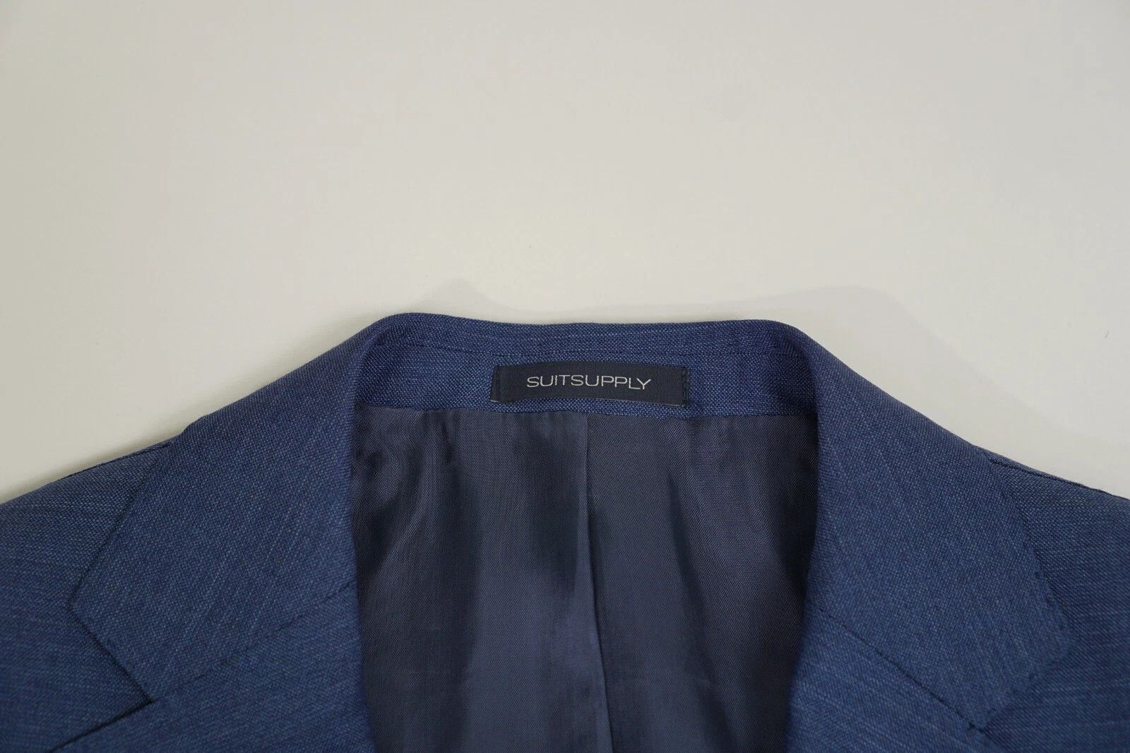 Suitsupply Men Suitsupply Blazer NapolI Single Breasted Blue Wool US36 Size 36R - 3 Thumbnail